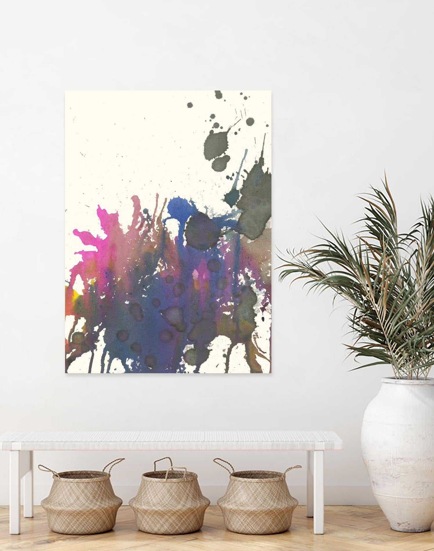 Exuberant Splotch by Jodi Fuchs on GIANT ART - abstract