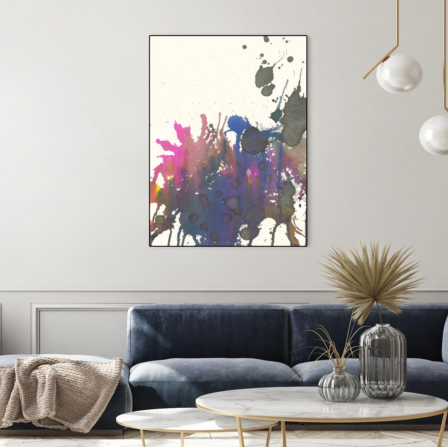 Exuberant Splotch by Jodi Fuchs on GIANT ART - abstract