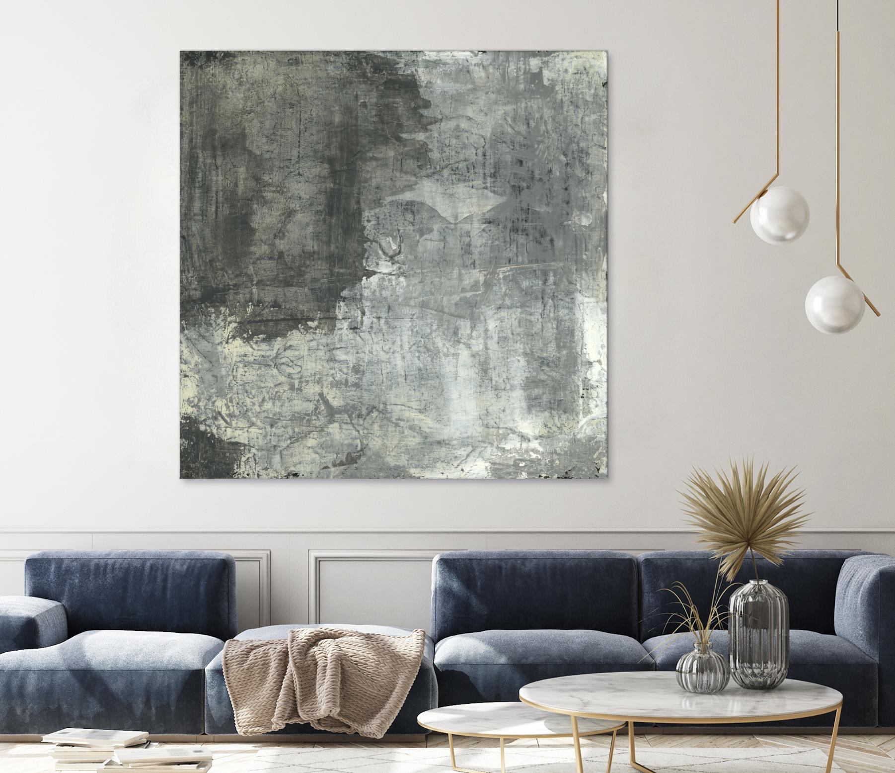 Gray Abstract II by Elena Ray on GIANT ART - black abstract