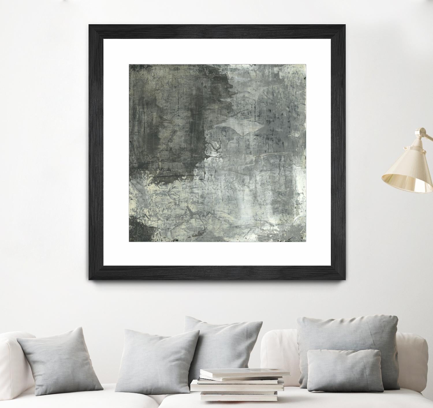 Gray Abstract II by Elena Ray on GIANT ART - black abstract