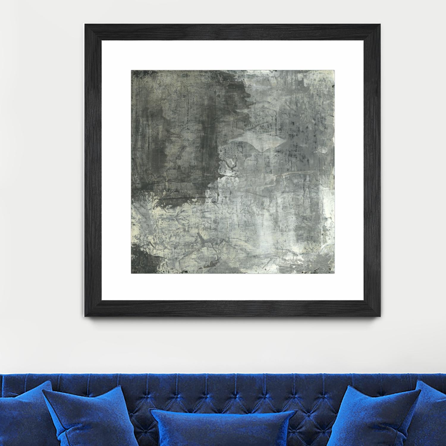 Gray Abstract II by Elena Ray on GIANT ART - black abstract