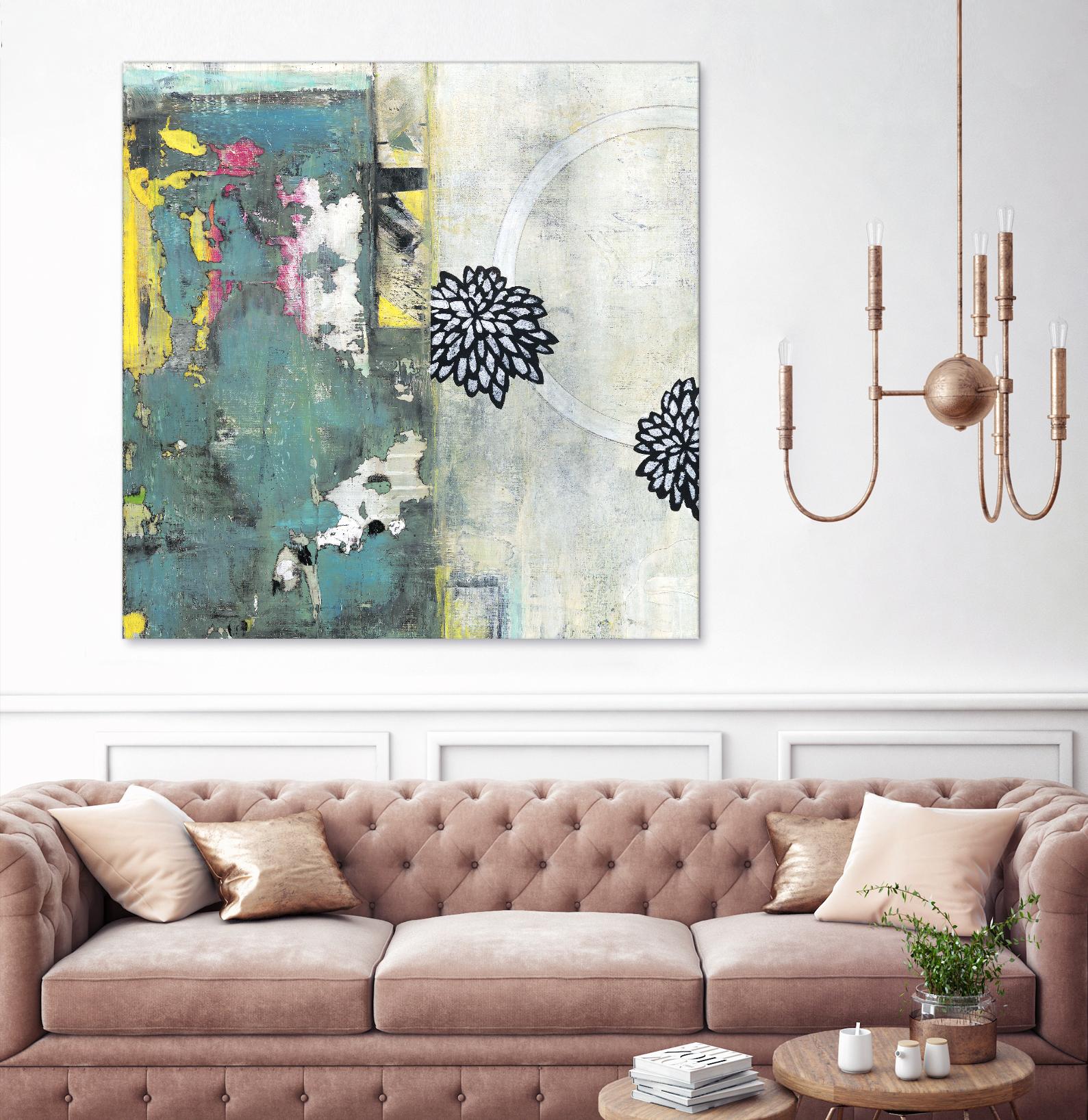 After the Winter I by Jodi Fuchs on GIANT ART - green abstract