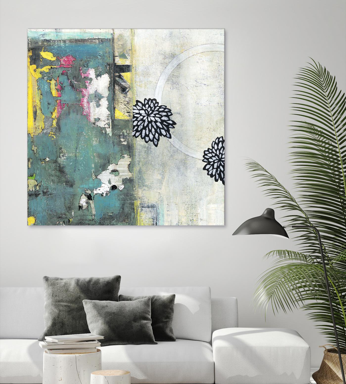 After the Winter I by Jodi Fuchs on GIANT ART - green abstract