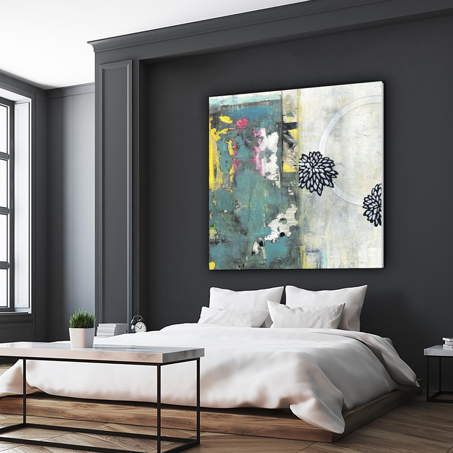 After the Winter I by Jodi Fuchs on GIANT ART - green abstract