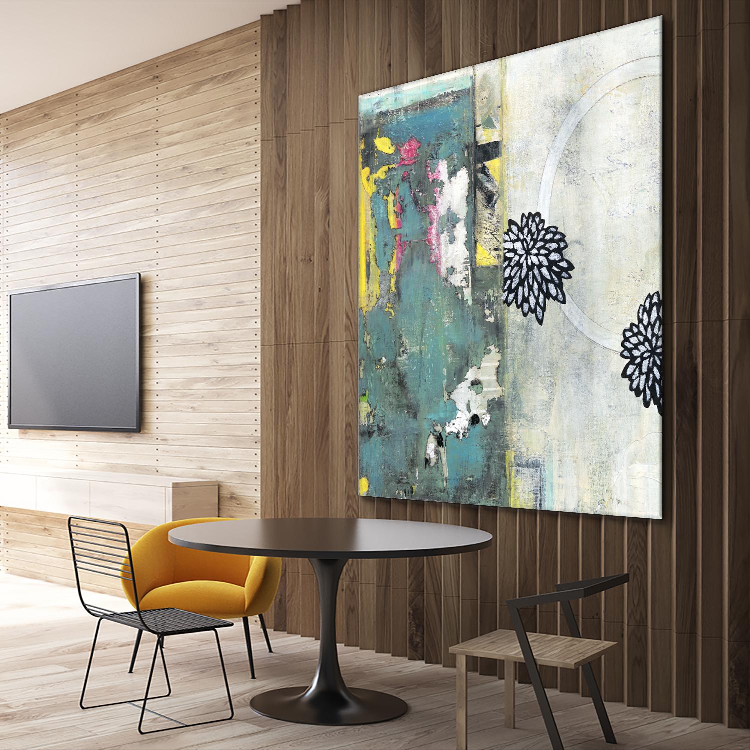 After the Winter I by Jodi Fuchs on GIANT ART - green abstract