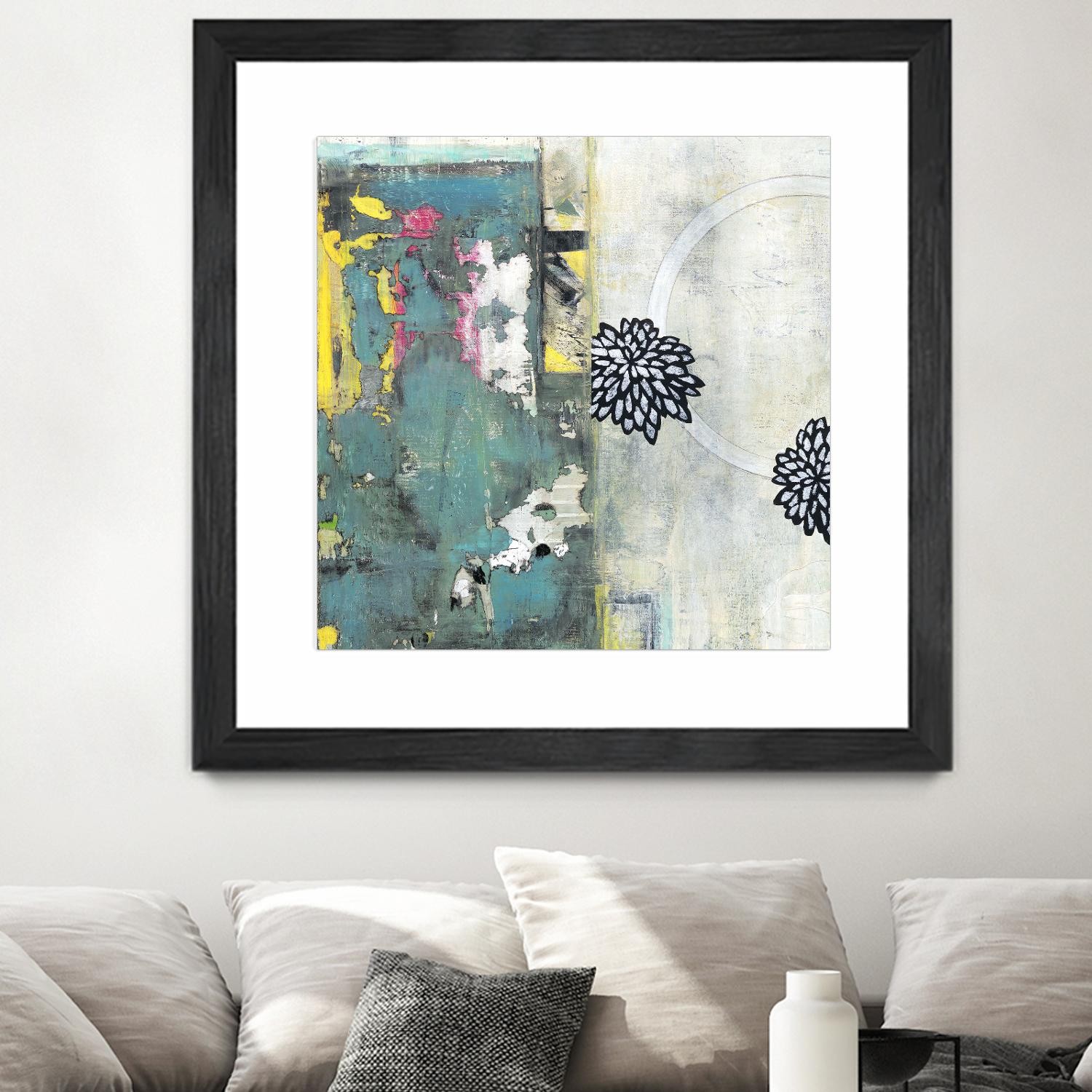 After the Winter I by Jodi Fuchs on GIANT ART - green abstract