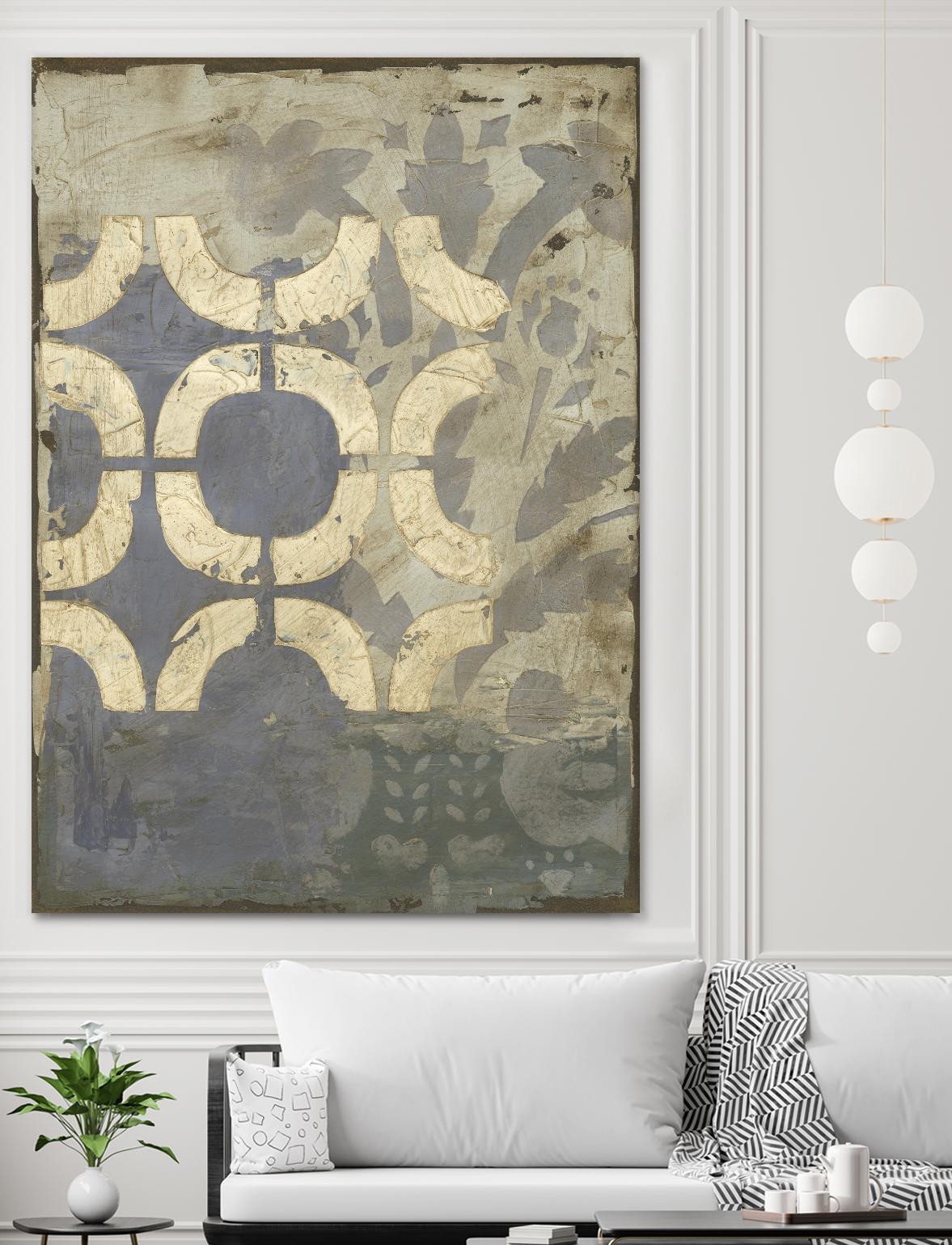 Wisteria II by Megan Meagher on GIANT ART - pink abstract