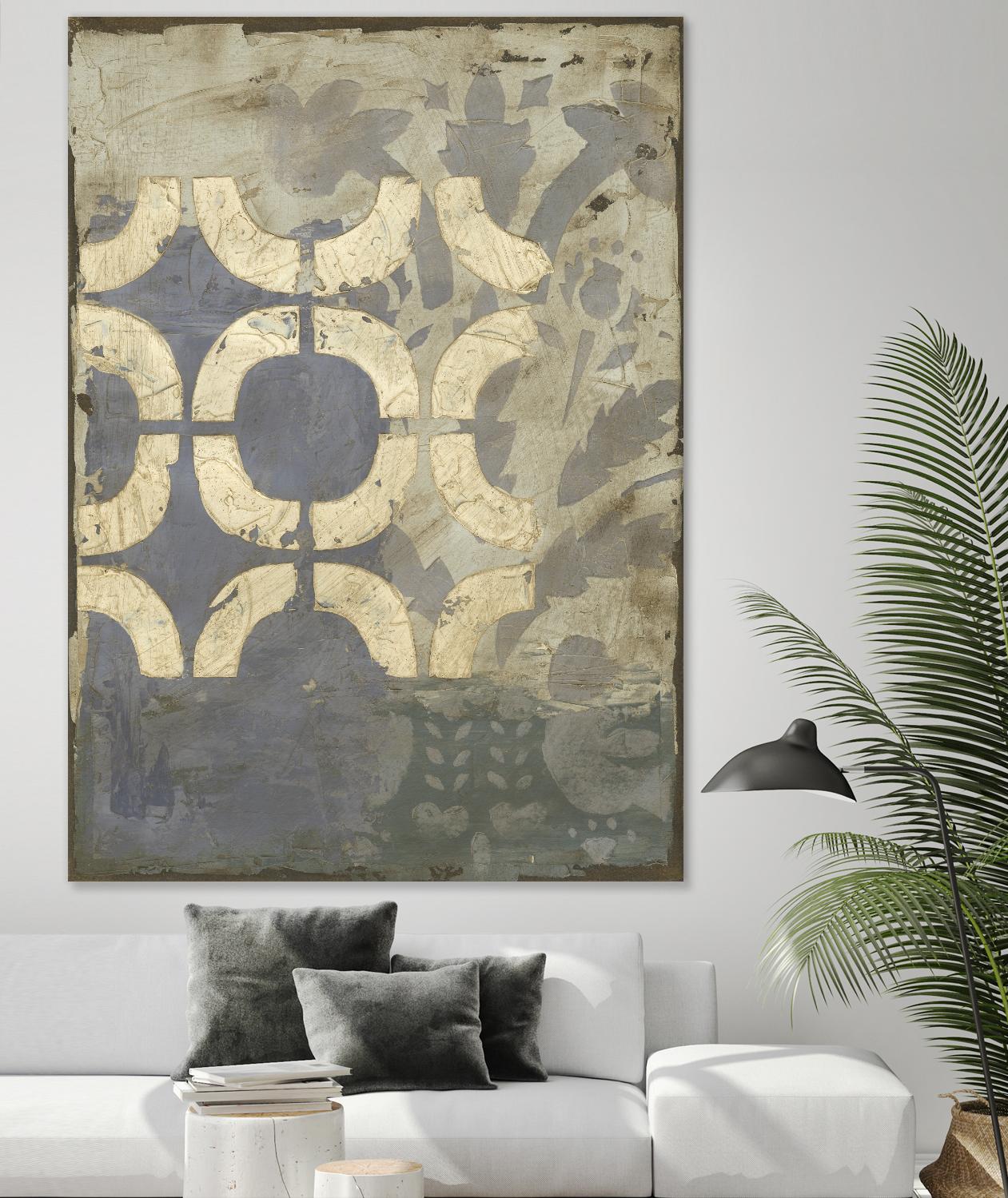 Wisteria II by Megan Meagher on GIANT ART - pink abstract