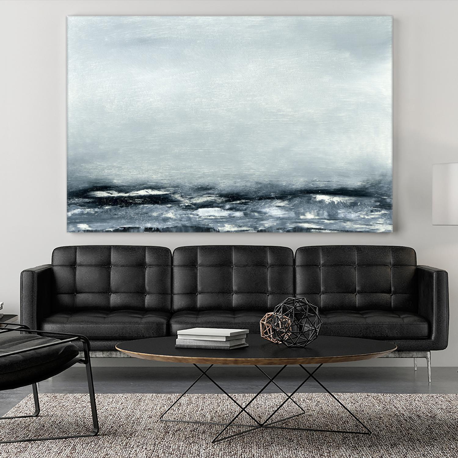 Sea View IV by Sharon Gordon on GIANT ART - blue costal ocean