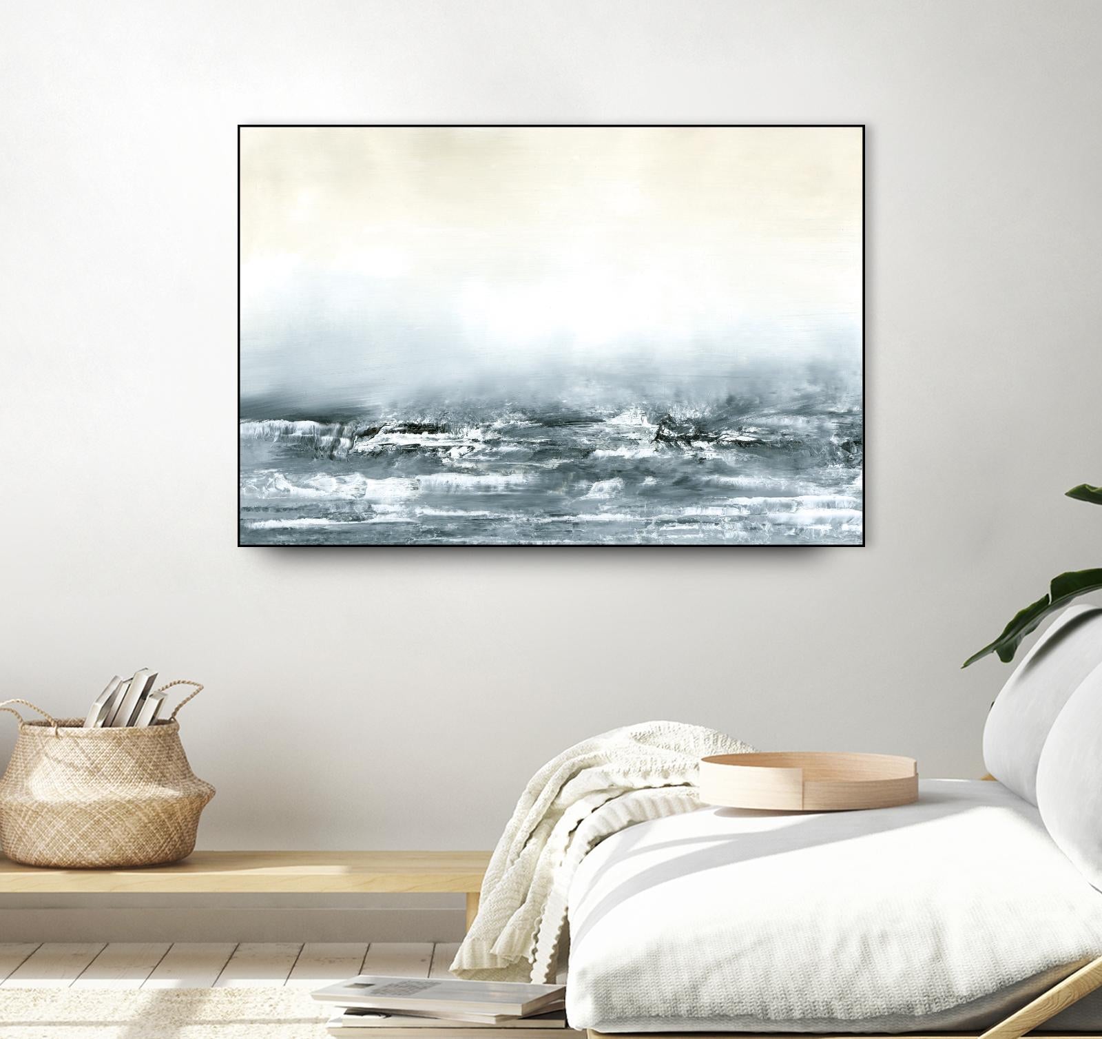 Sea View V by Sharon Gordon on GIANT ART - brown abstract