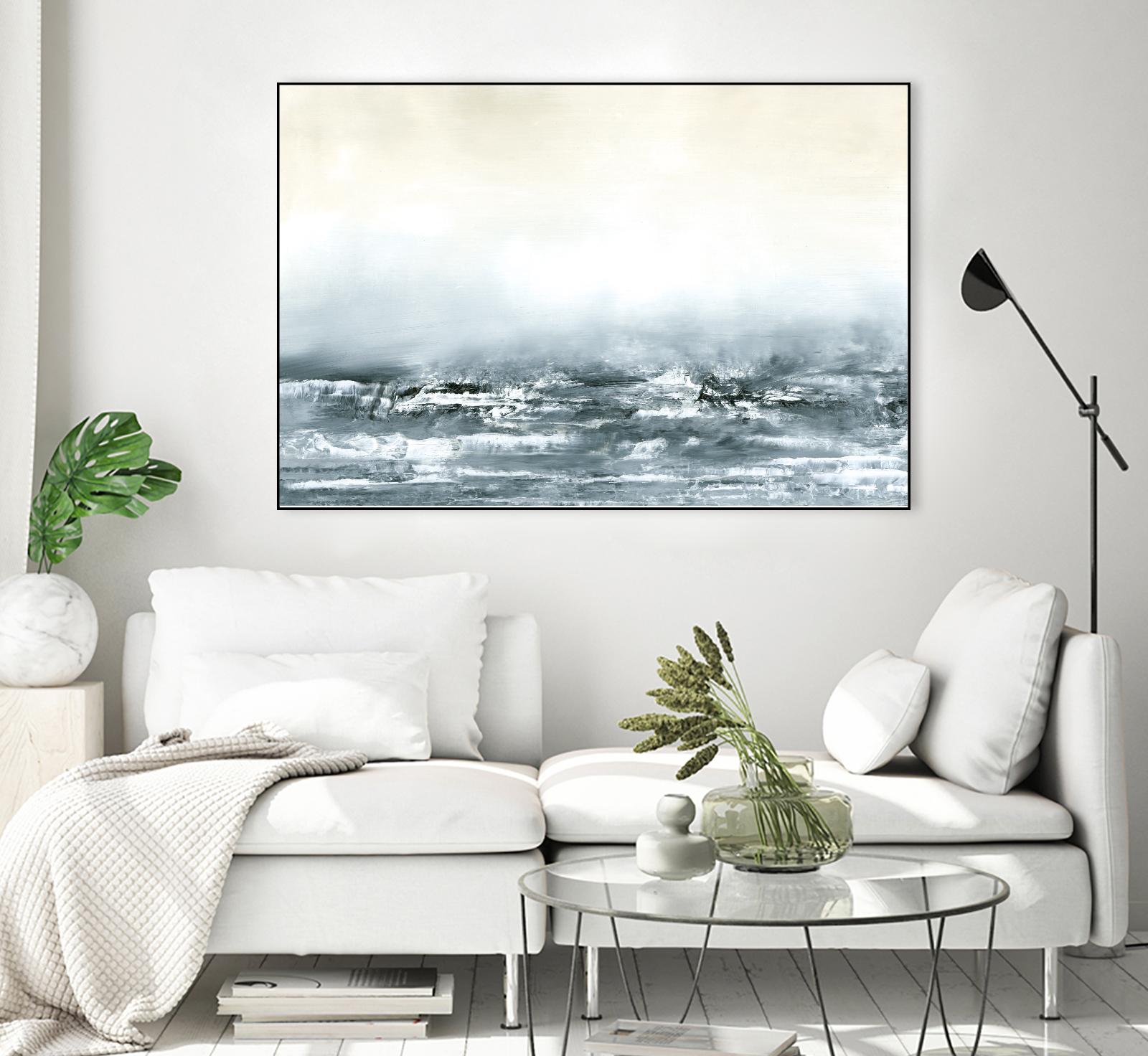 Sea View V by Sharon Gordon on GIANT ART - brown abstract