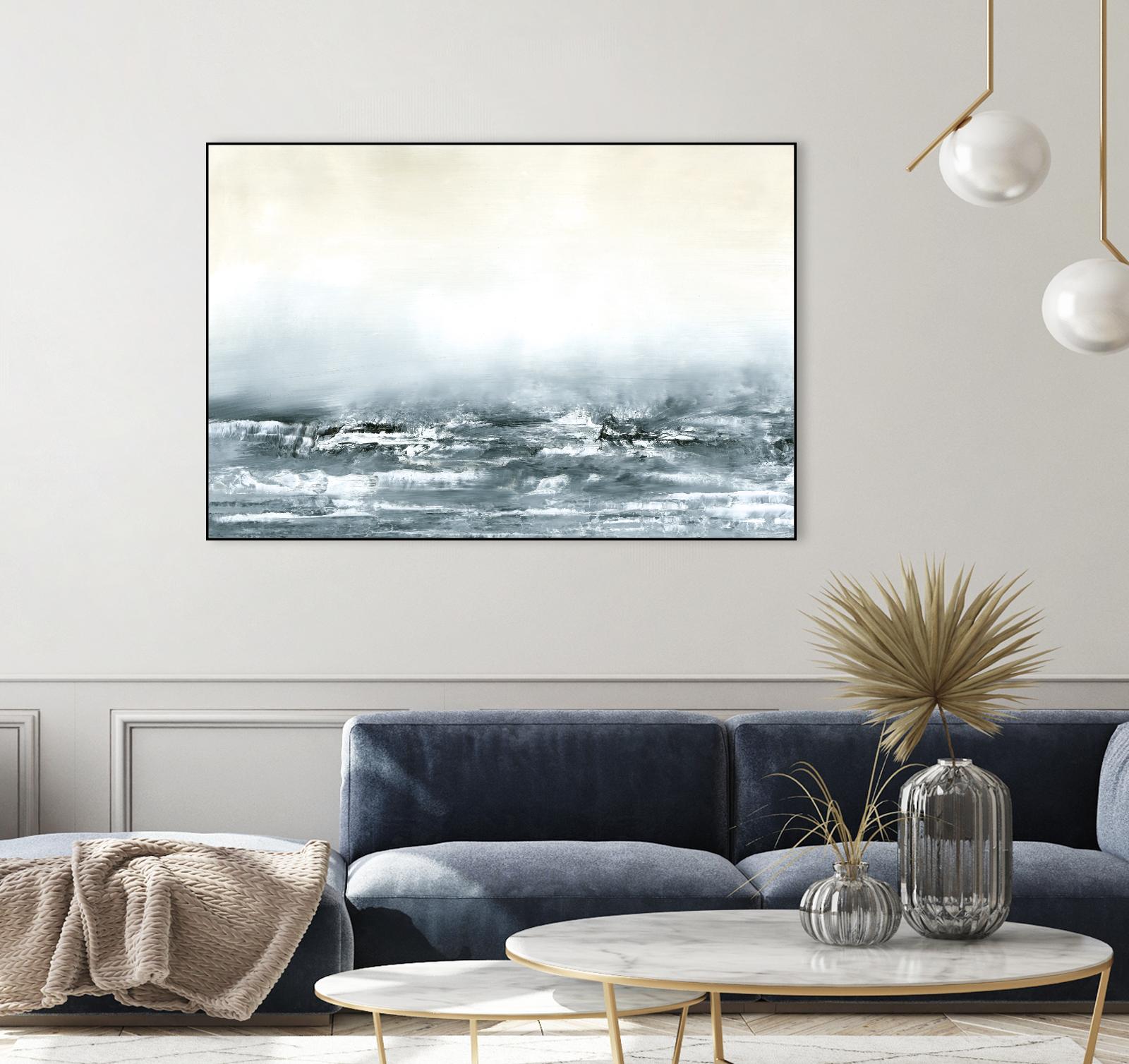 Sea View V by Sharon Gordon on GIANT ART - brown abstract