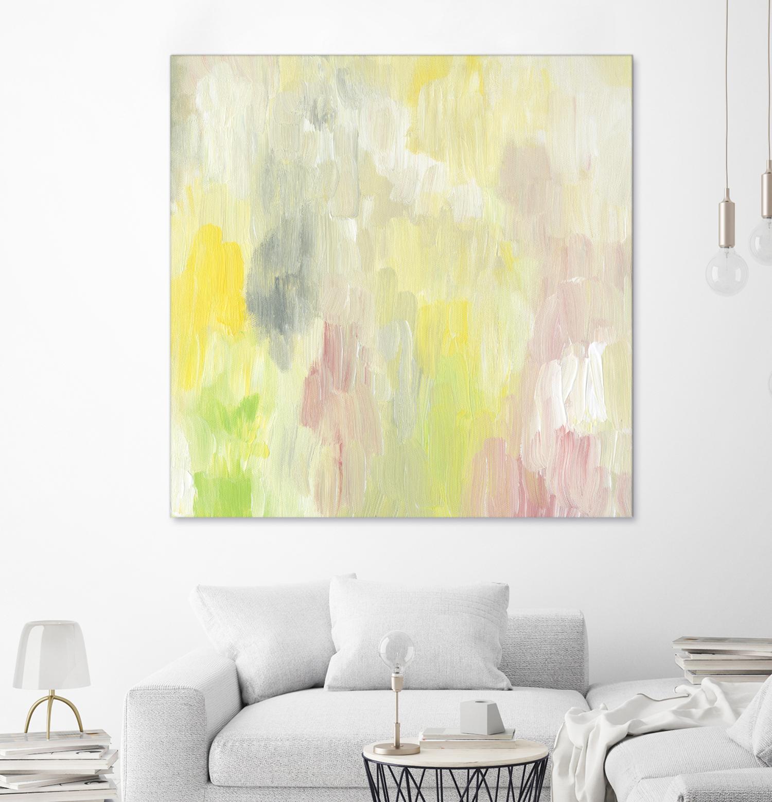 Buoyant Awakening II by Lisa Choate on GIANT ART - pink abstract