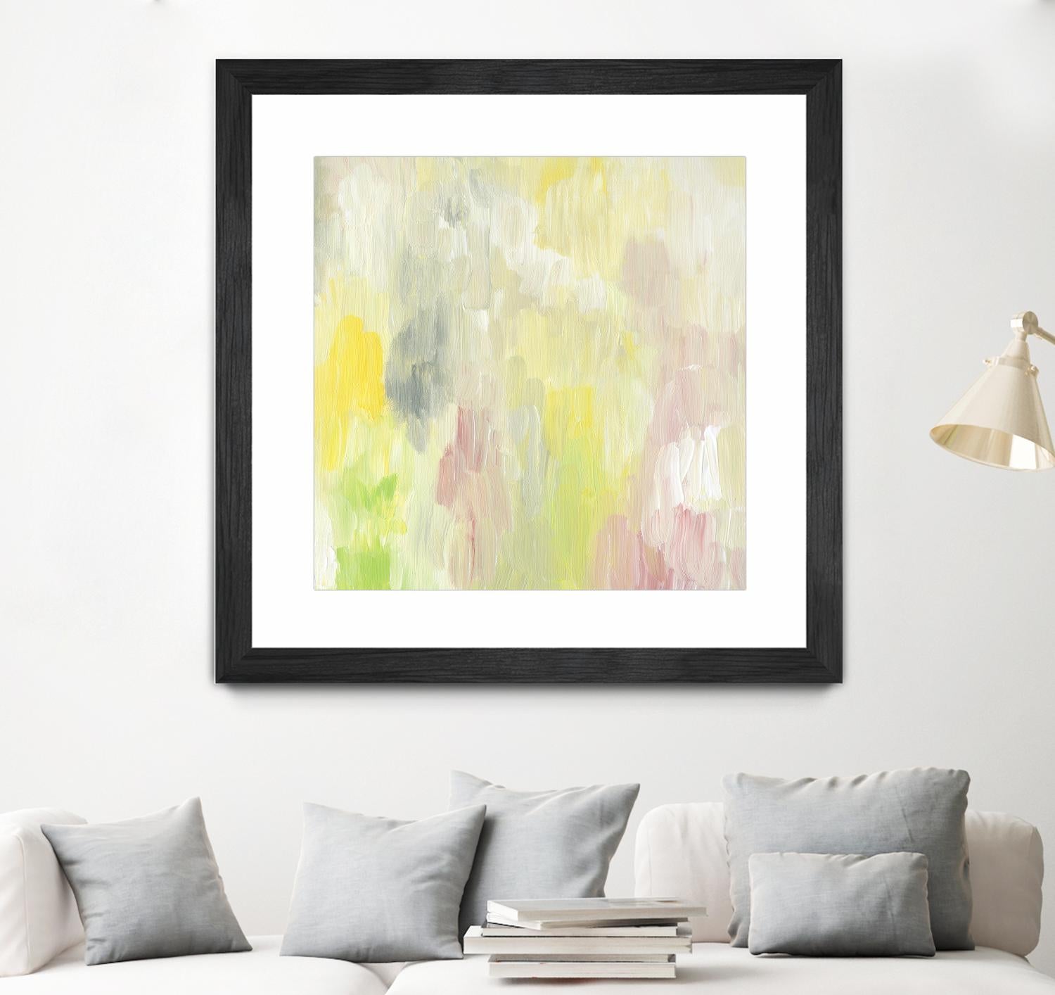 Buoyant Awakening II by Lisa Choate on GIANT ART - pink abstract