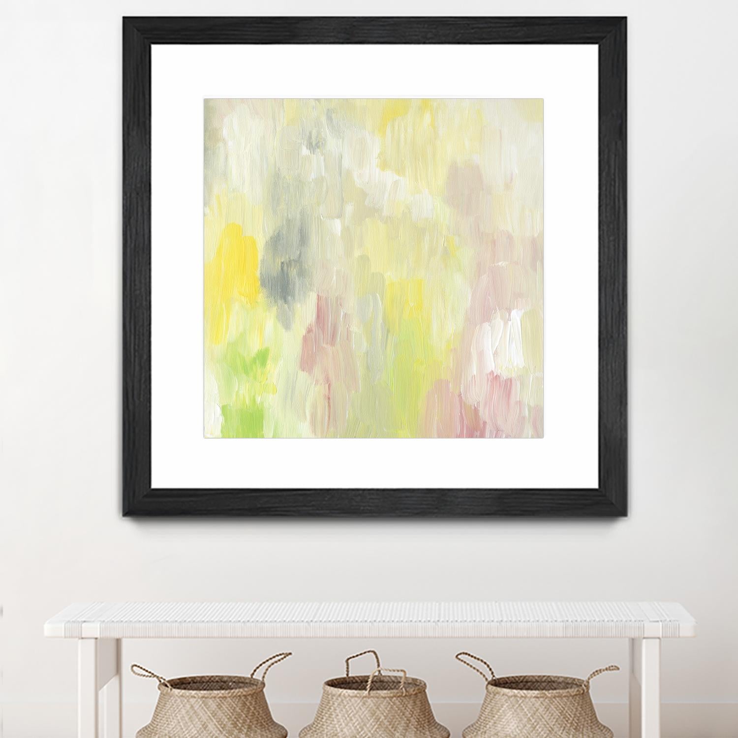 Buoyant Awakening II by Lisa Choate on GIANT ART - pink abstract