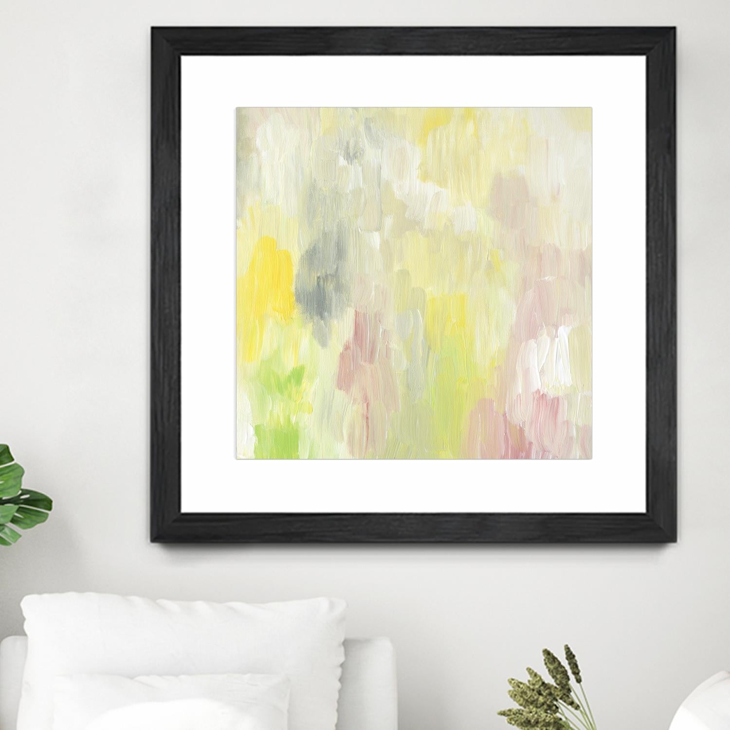 Buoyant Awakening II by Lisa Choate on GIANT ART - pink abstract