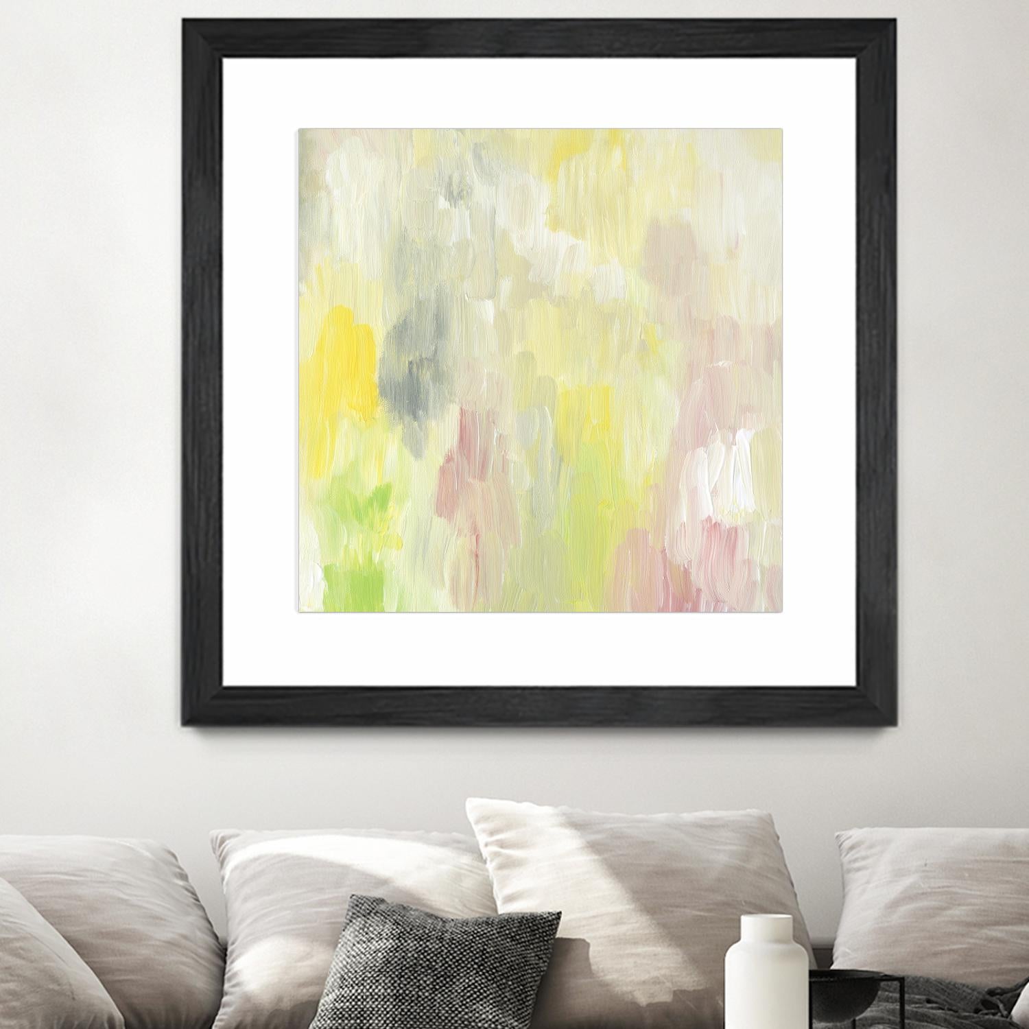 Buoyant Awakening II by Lisa Choate on GIANT ART - pink abstract