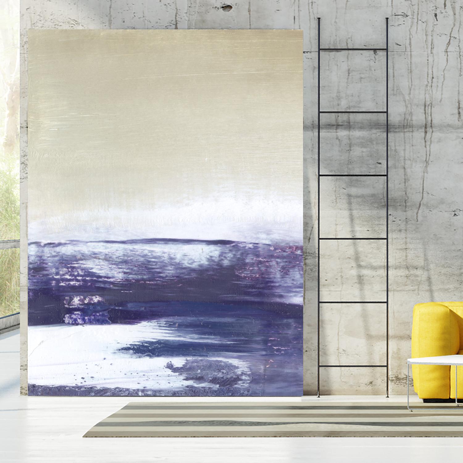 Amethyst Sea I by Sharon Gordon on GIANT ART - pink abstract