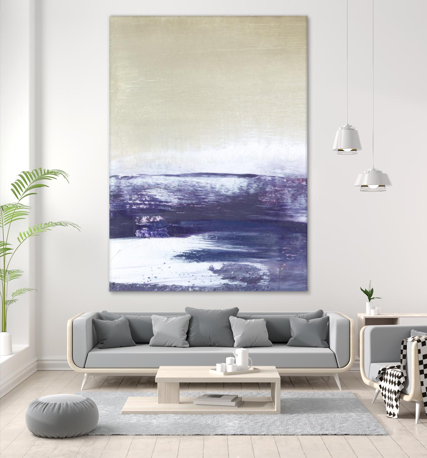 Amethyst Sea I by Sharon Gordon on GIANT ART - pink abstract
