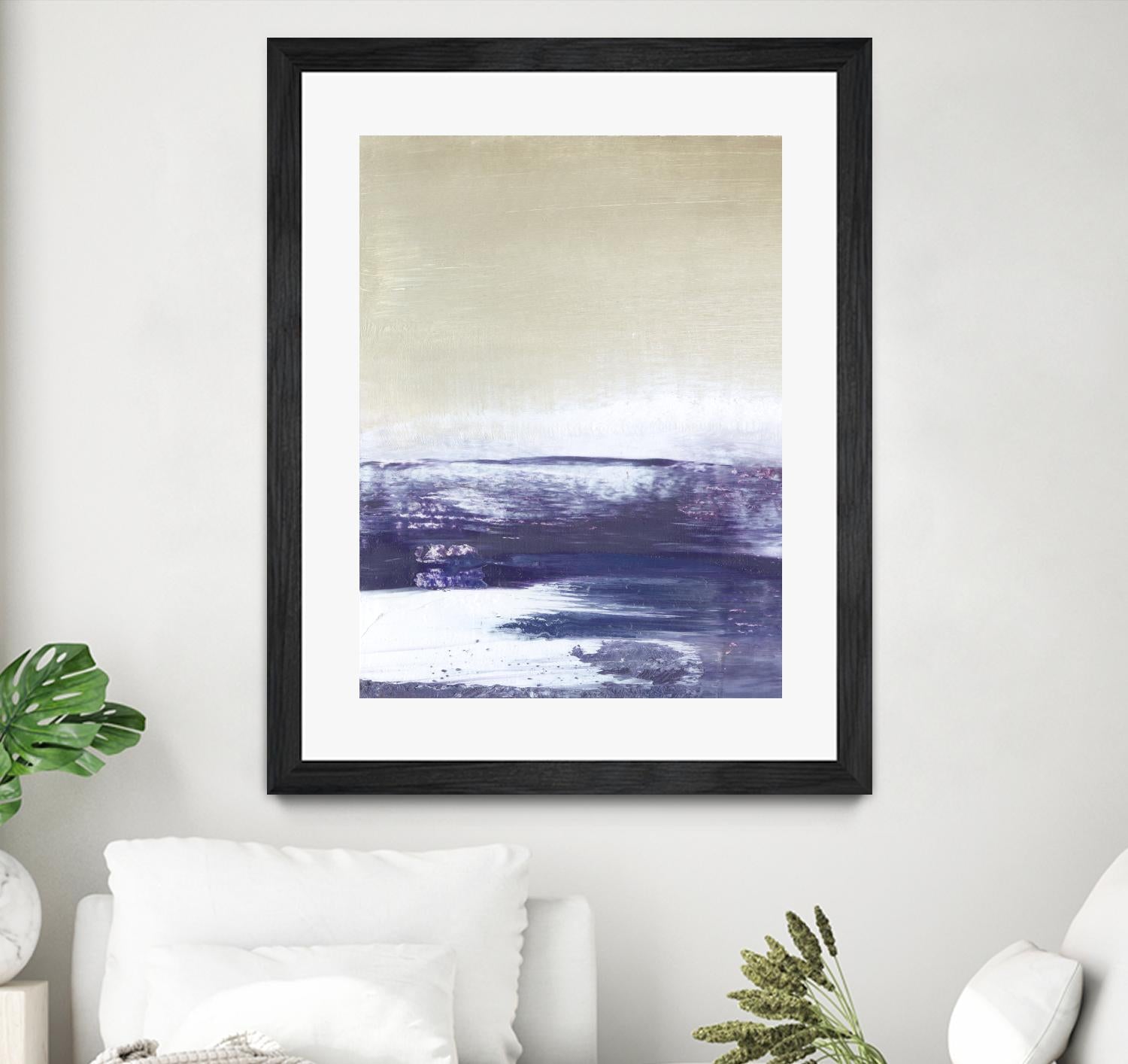 Amethyst Sea I by Sharon Gordon on GIANT ART - pink abstract