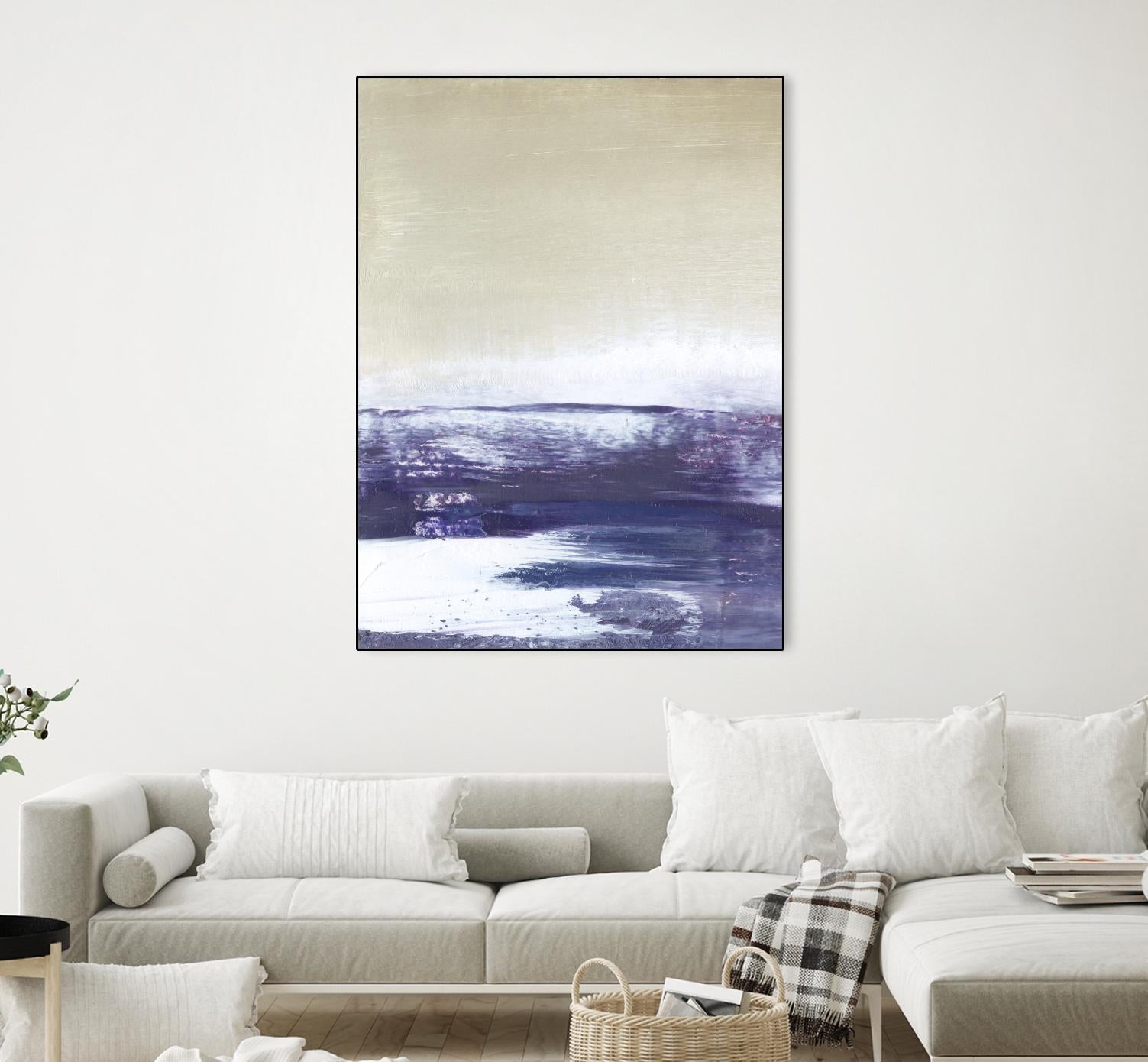 Amethyst Sea I by Sharon Gordon on GIANT ART - pink abstract