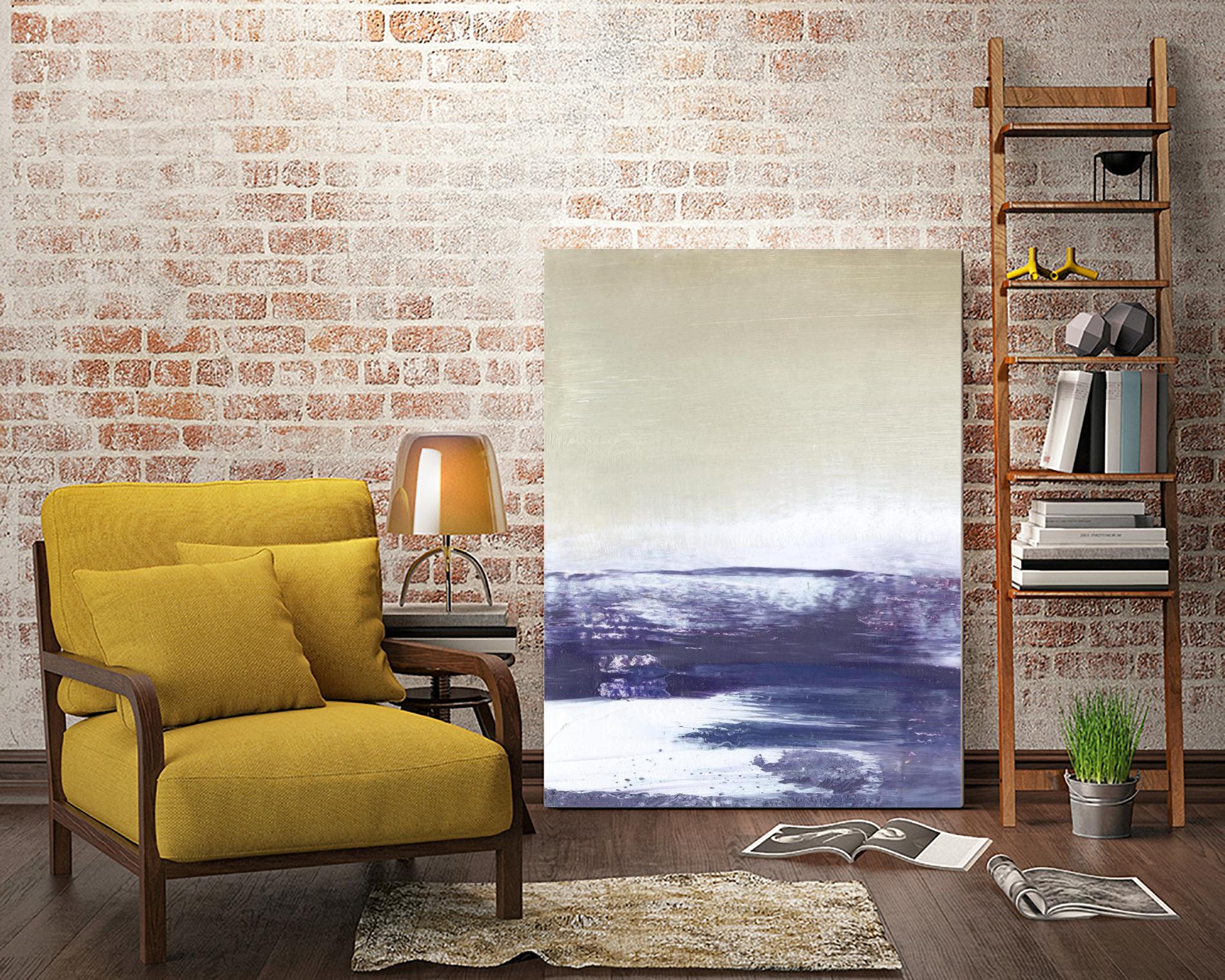 Amethyst Sea I by Sharon Gordon on GIANT ART - pink abstract