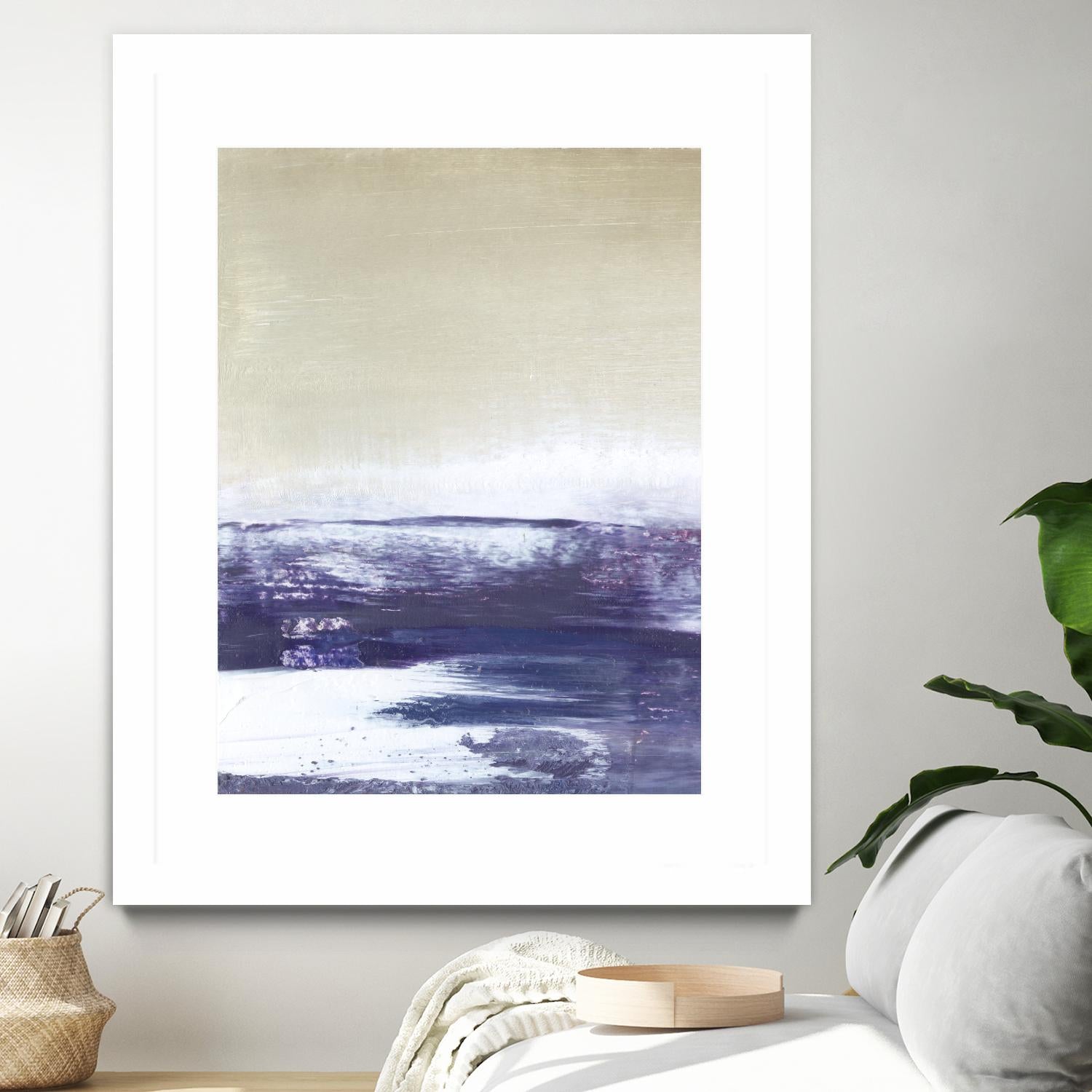 Amethyst Sea I by Sharon Gordon on GIANT ART - pink abstract