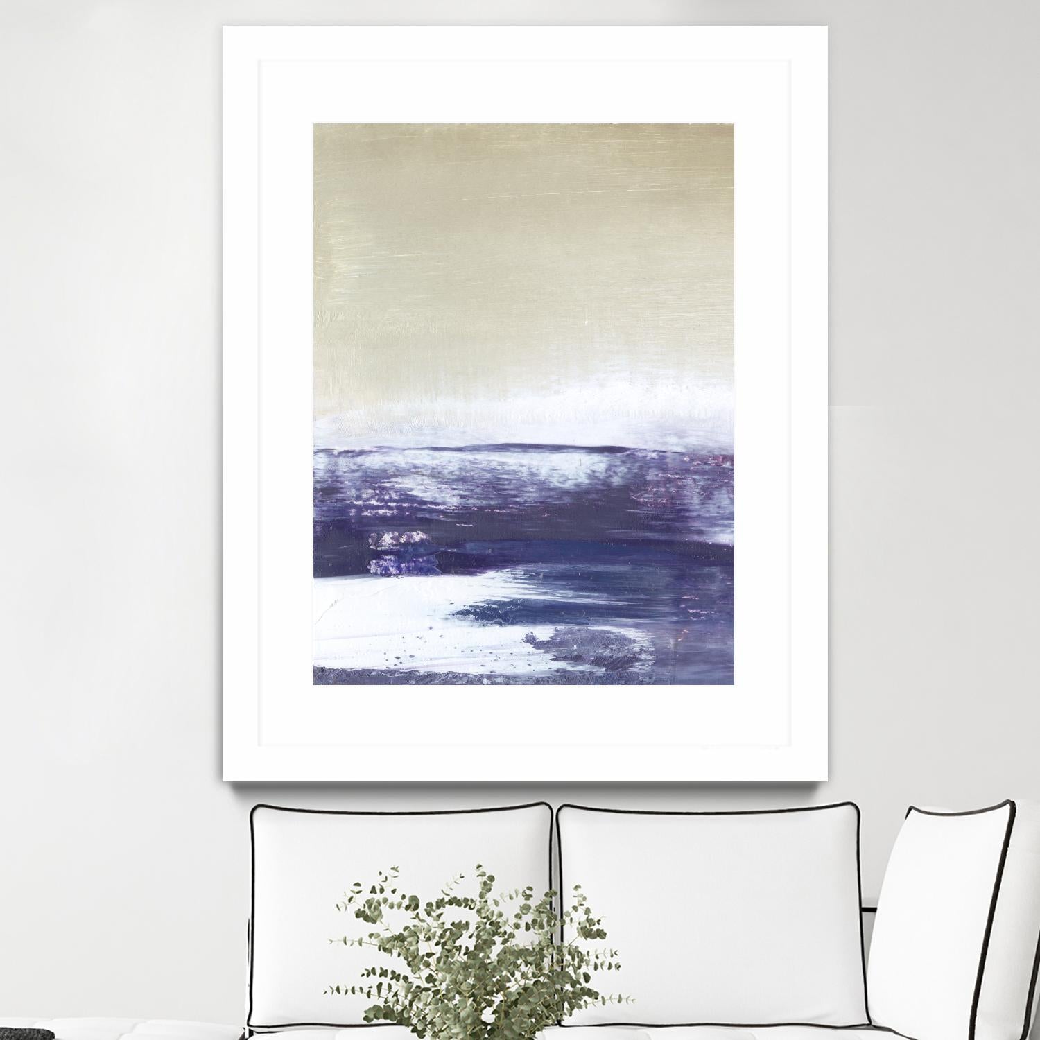 Amethyst Sea I by Sharon Gordon on GIANT ART - pink abstract