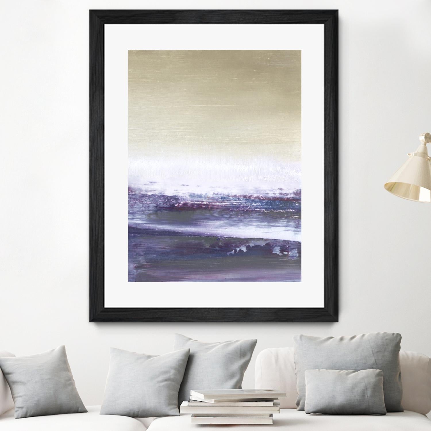 Amethyst Sea II by Sharon Gordon on GIANT ART - pink abstract