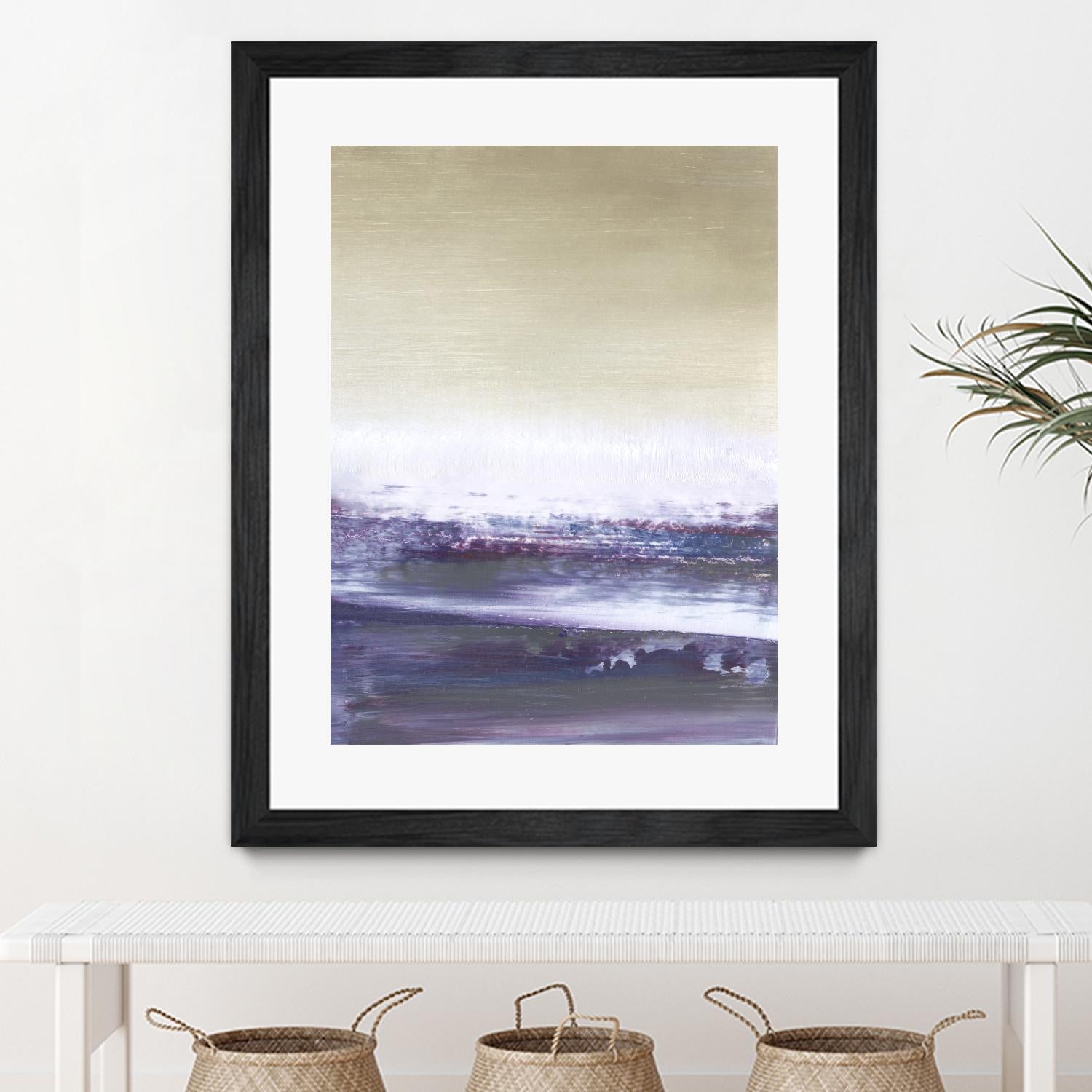 Amethyst Sea II by Sharon Gordon on GIANT ART - pink abstract