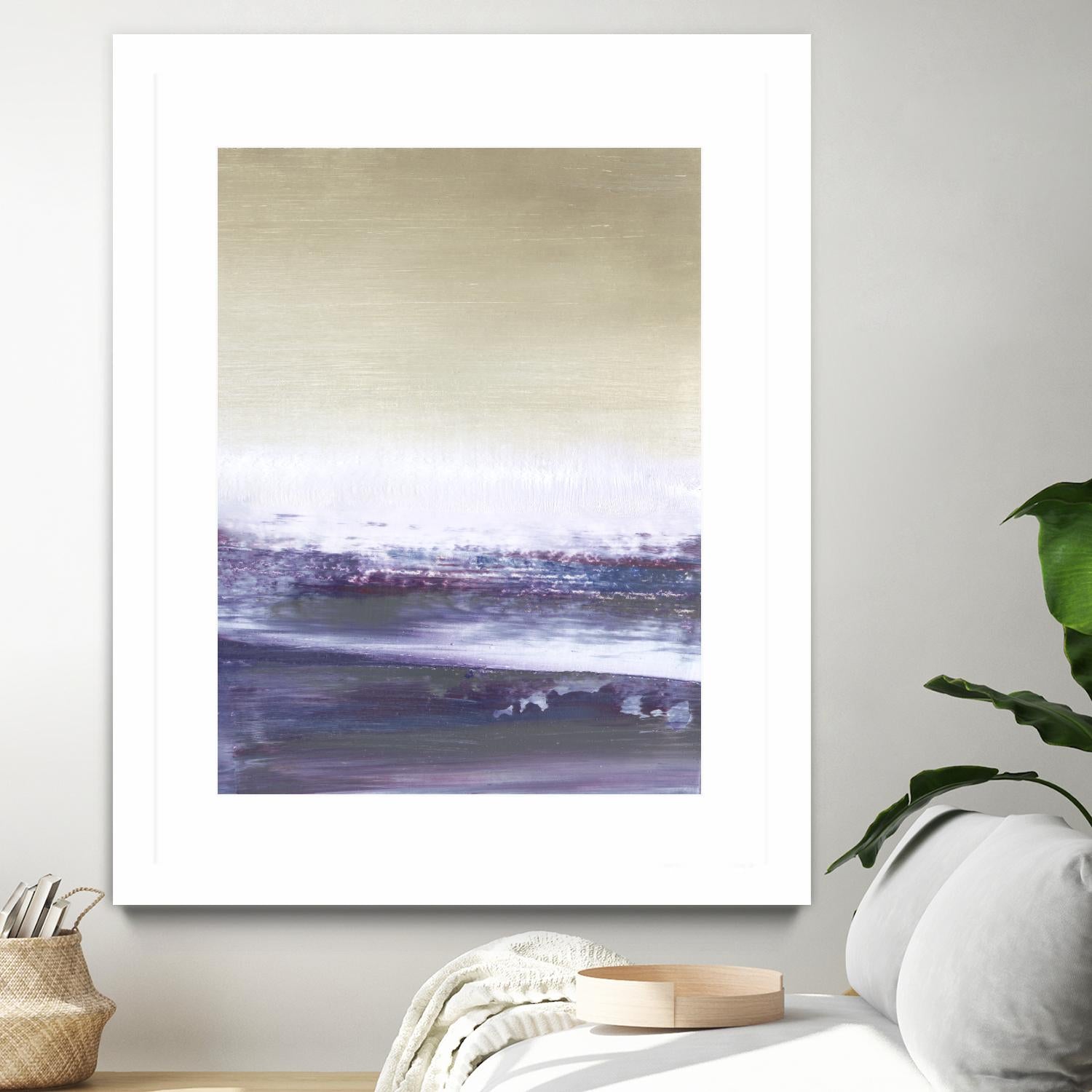 Amethyst Sea II by Sharon Gordon on GIANT ART - pink abstract