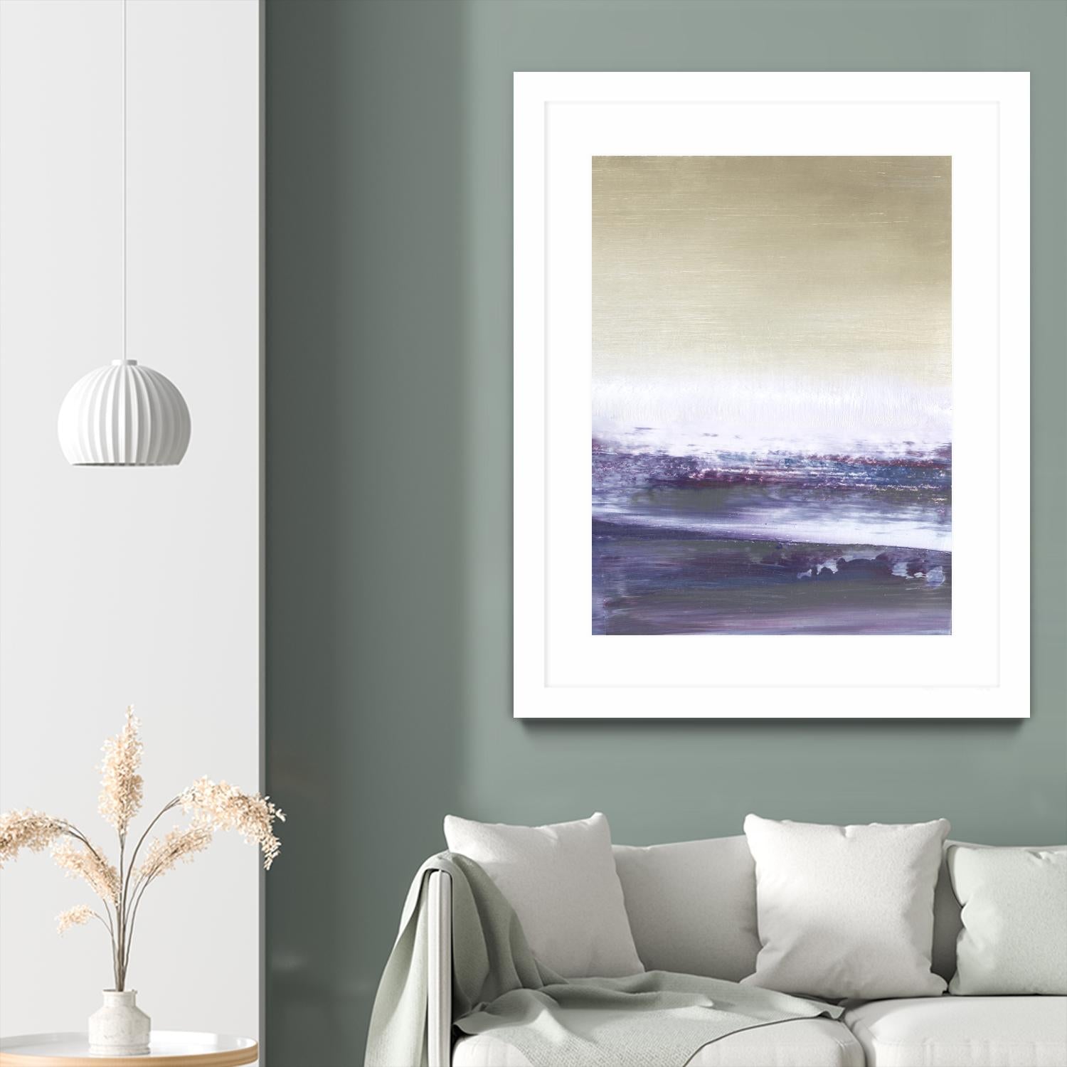 Amethyst Sea II by Sharon Gordon on GIANT ART - pink abstract