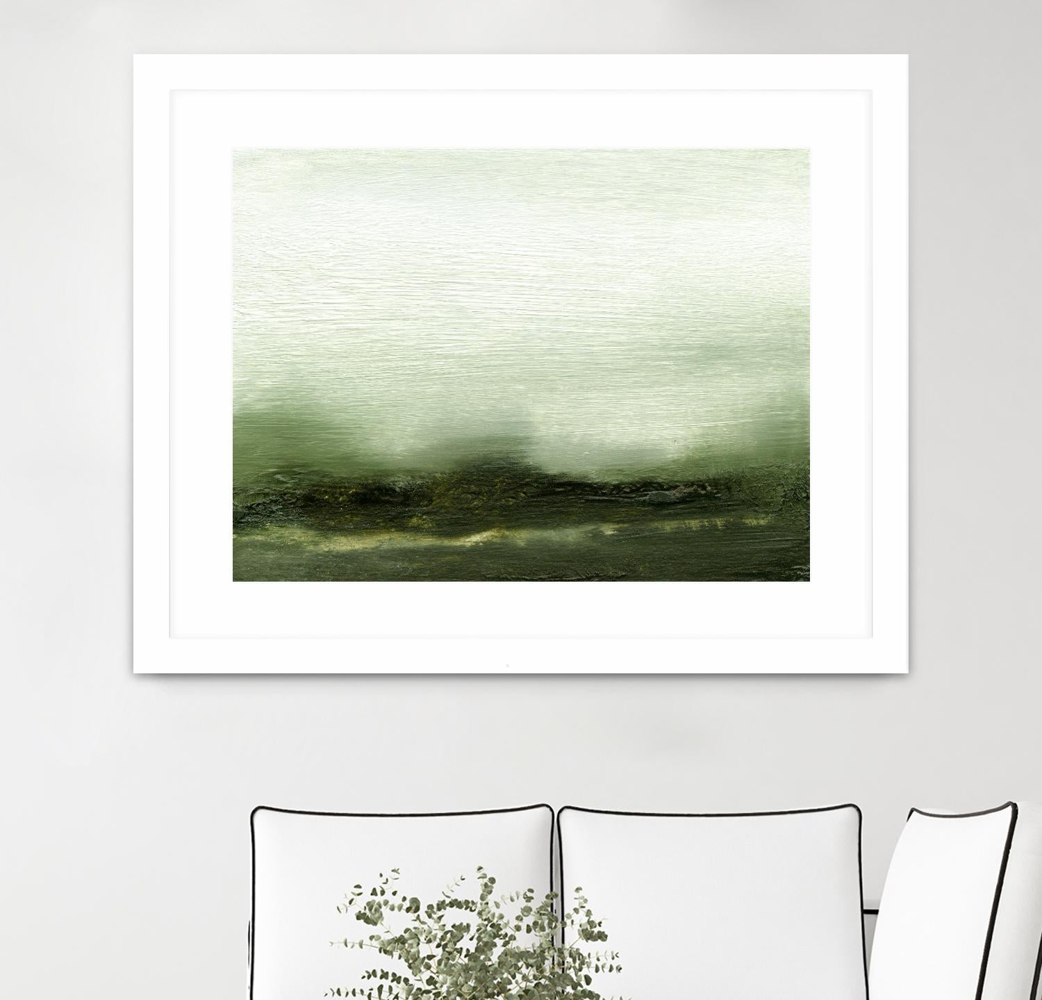 Verdant III by Sharon Gordon on GIANT ART - green abstract