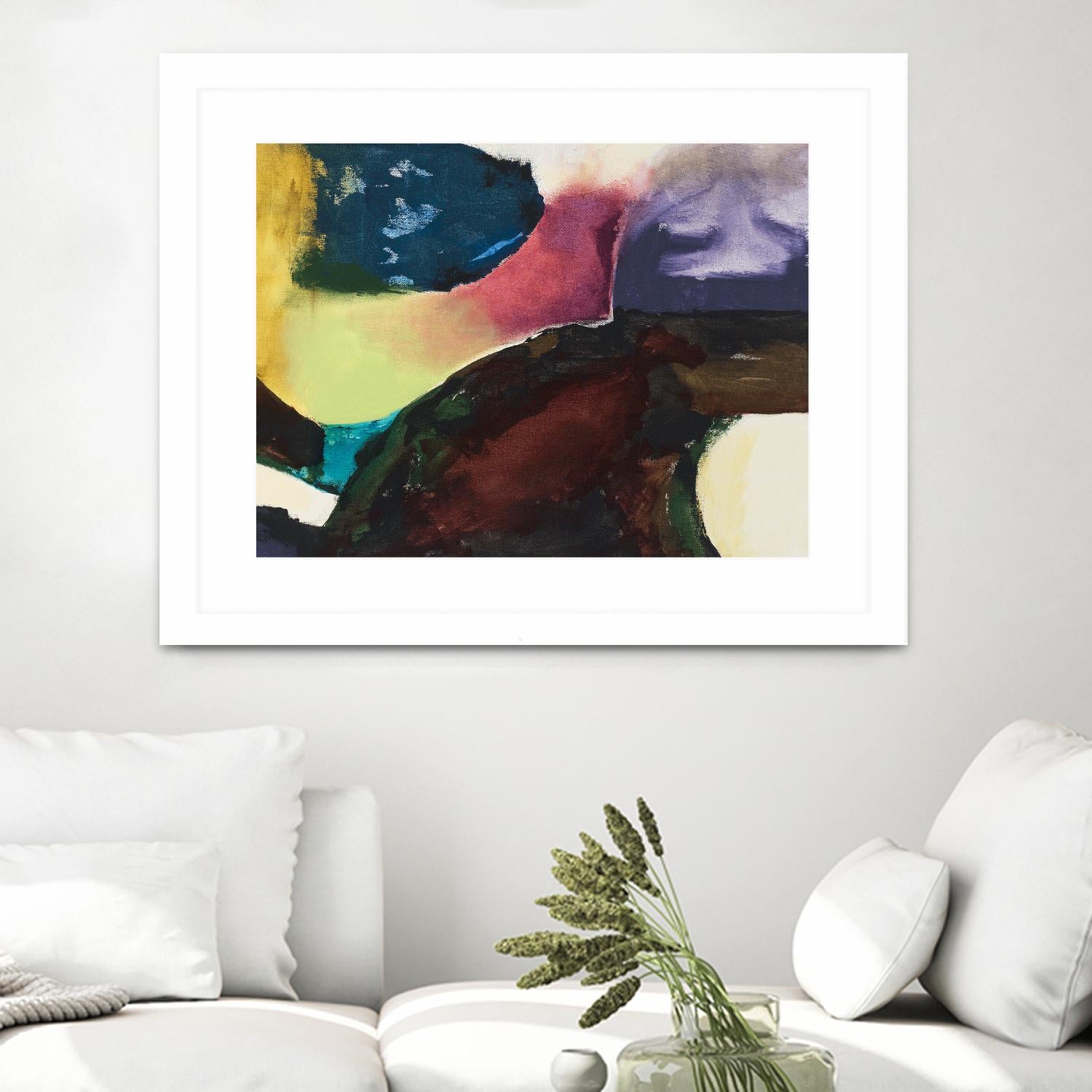 Obsession I by Sisa Jasper on GIANT ART - pink abstract