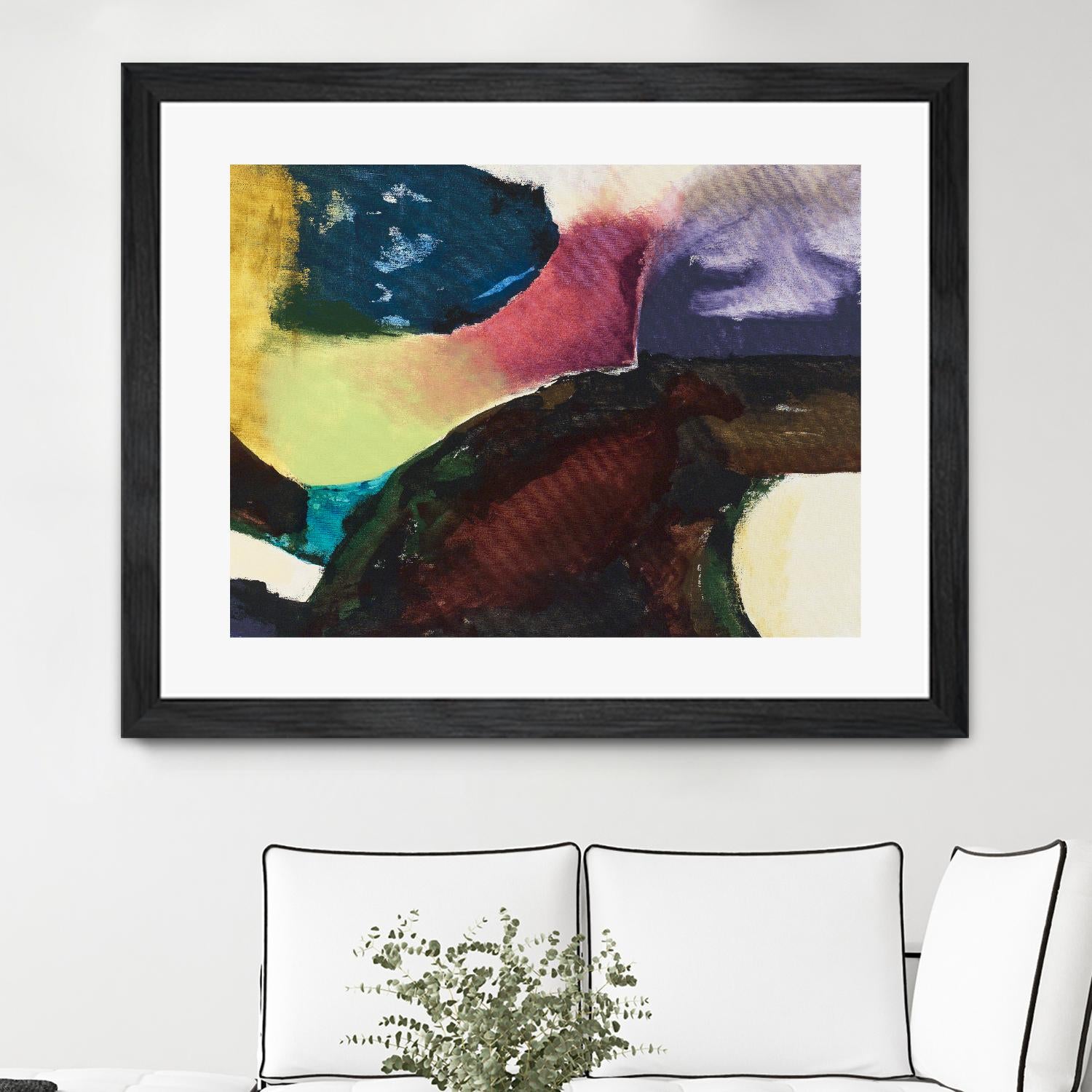 Obsession I by Sisa Jasper on GIANT ART - pink abstract