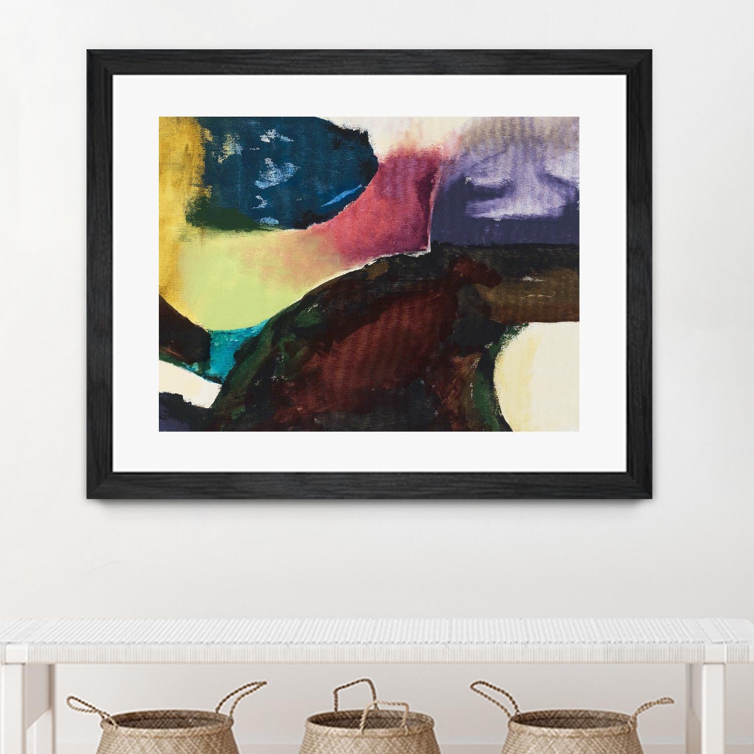 Obsession I by Sisa Jasper on GIANT ART - pink abstract