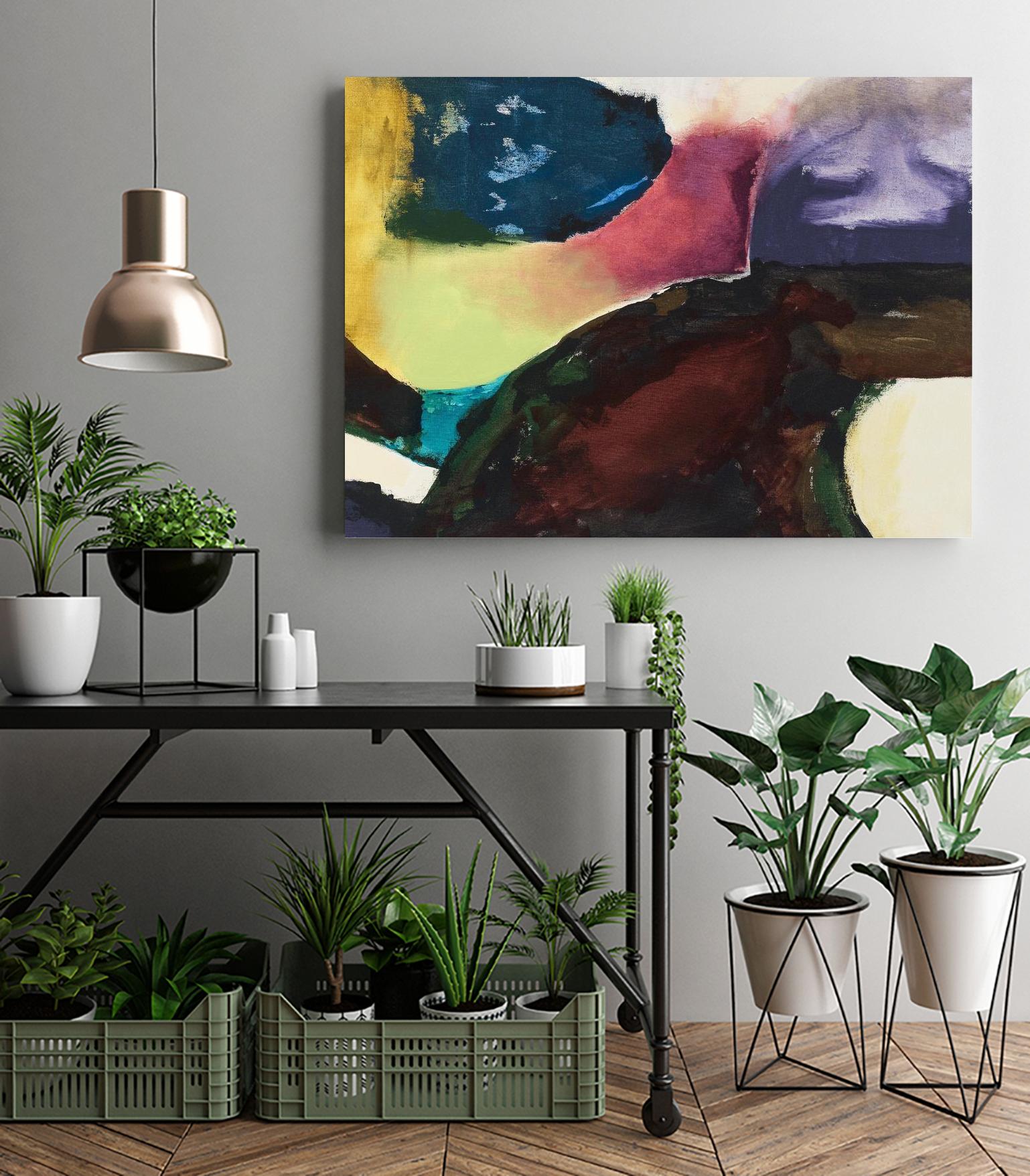 Obsession I by Sisa Jasper on GIANT ART - pink abstract