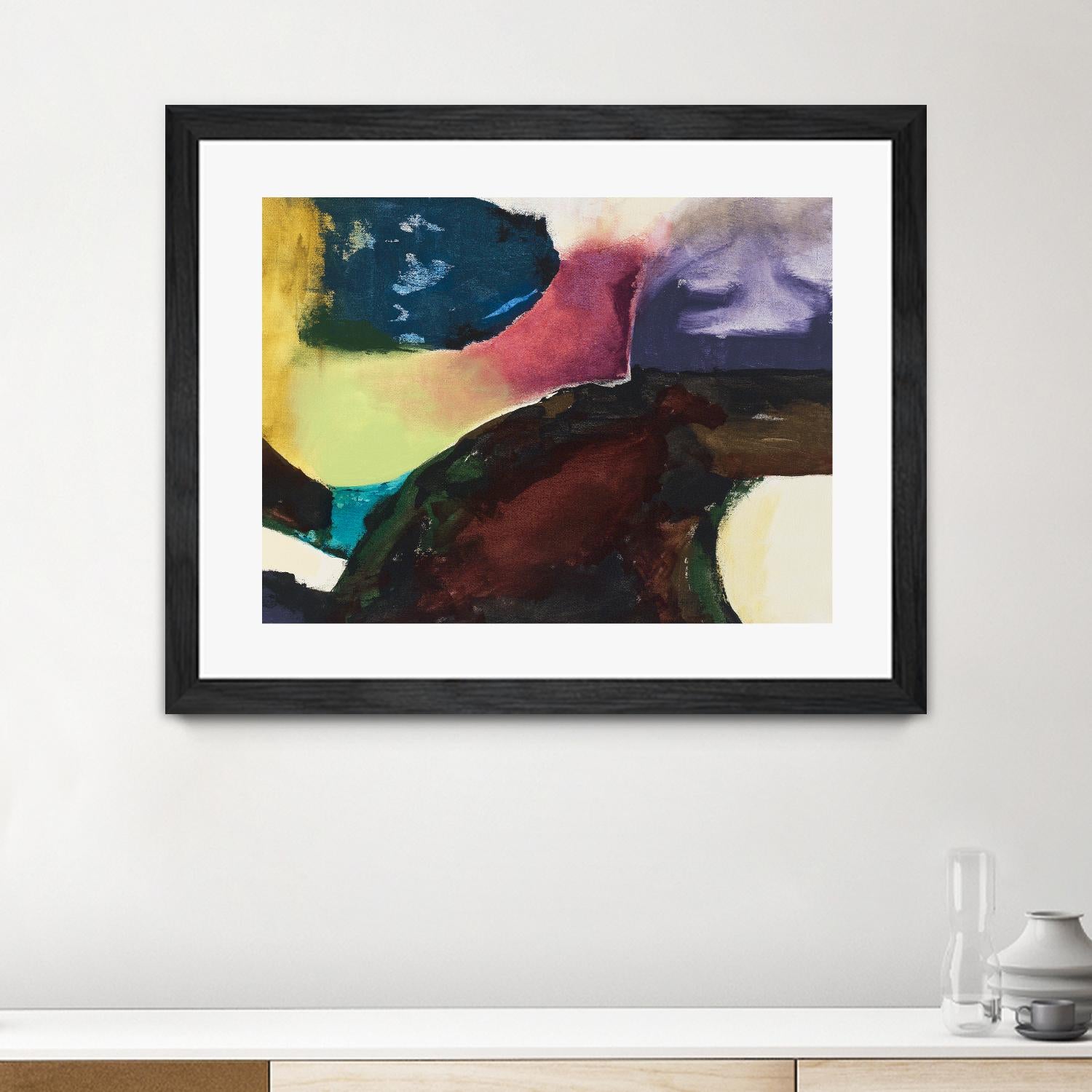 Obsession I by Sisa Jasper on GIANT ART - pink abstract