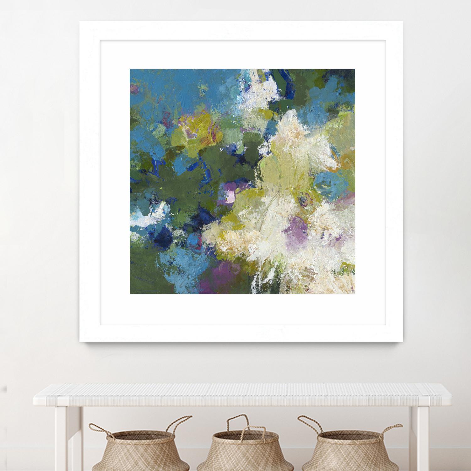 Growing Season by Janet Bothne on GIANT ART - green abstract