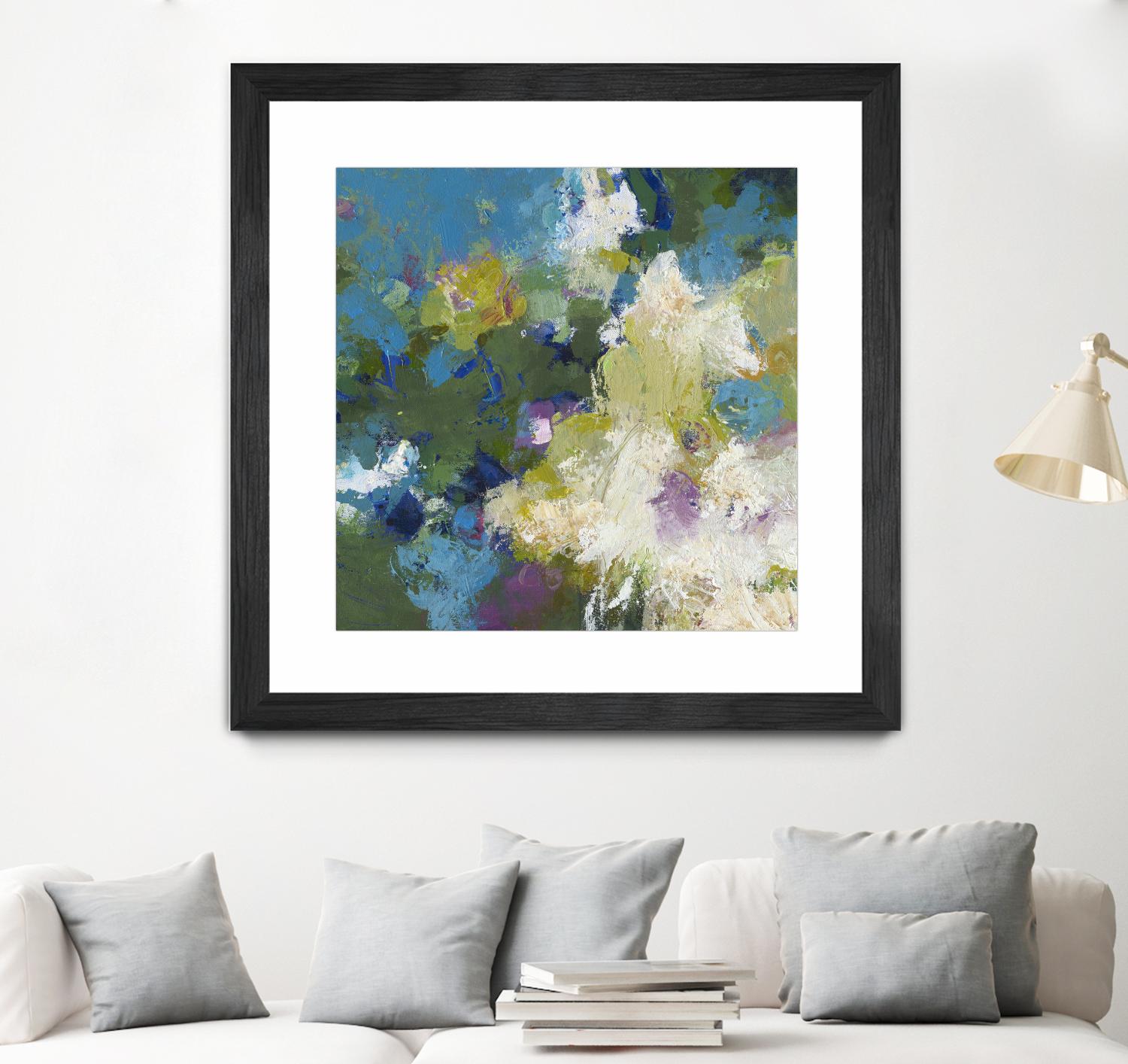 Growing Season by Janet Bothne on GIANT ART - green abstract