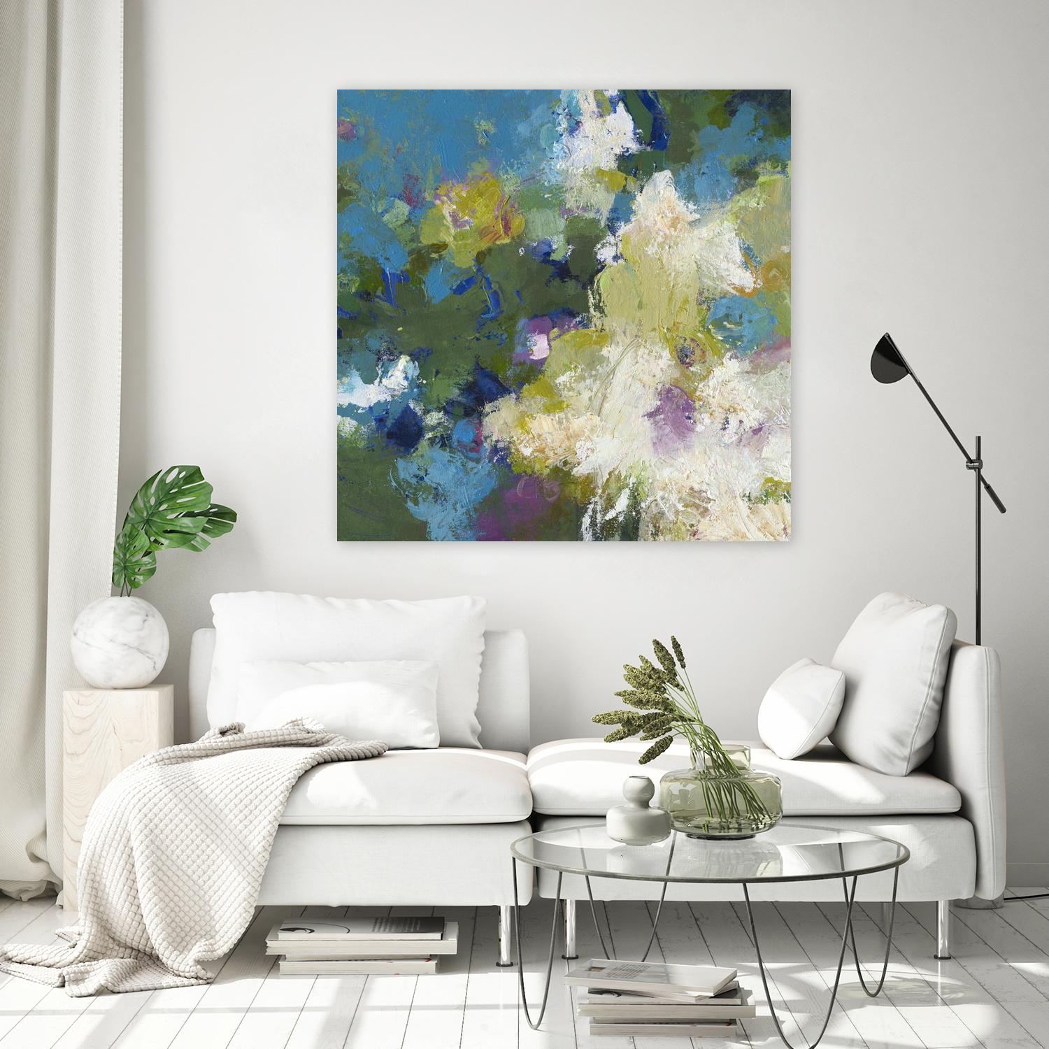 Growing Season by Janet Bothne on GIANT ART - green abstract