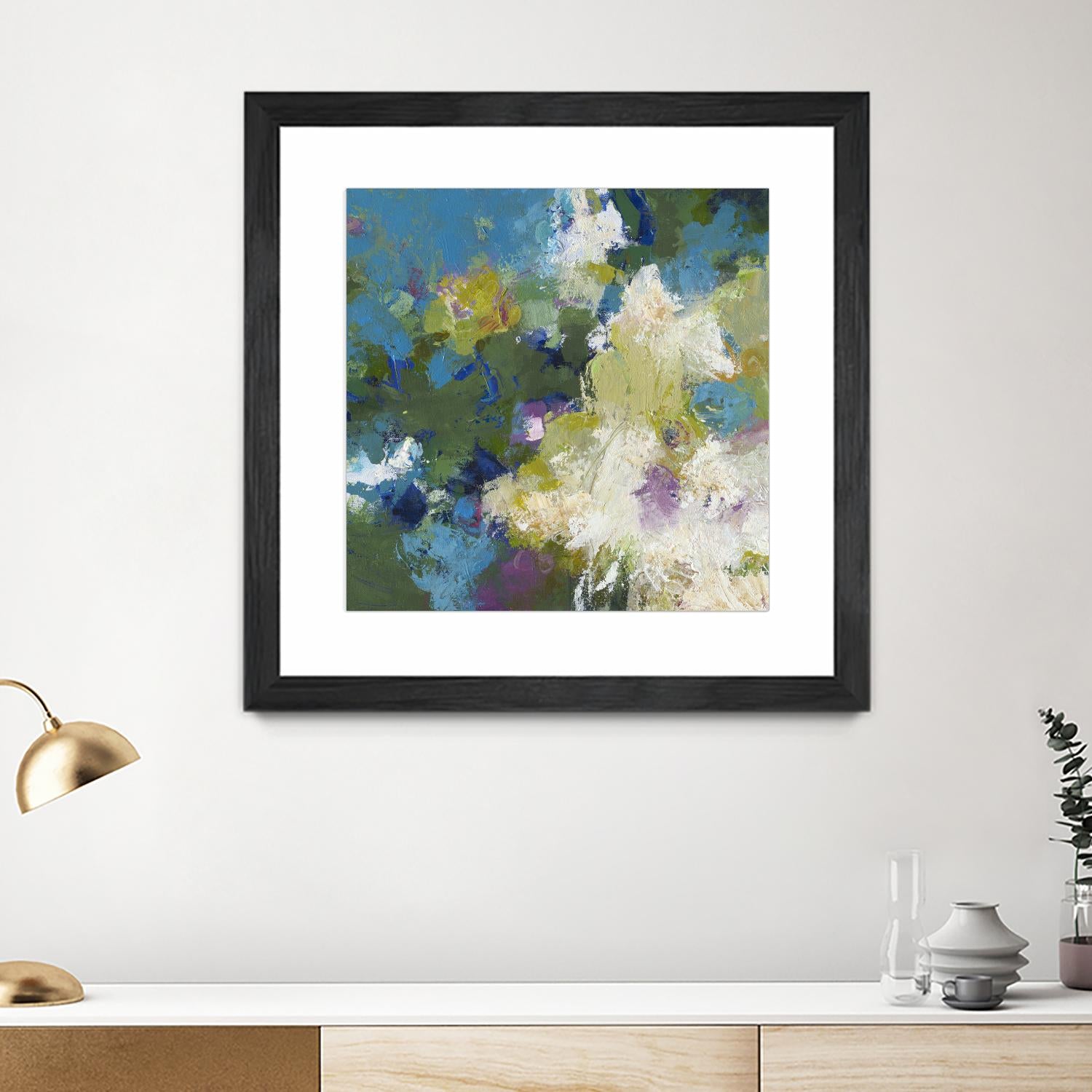 Growing Season by Janet Bothne on GIANT ART - green abstract