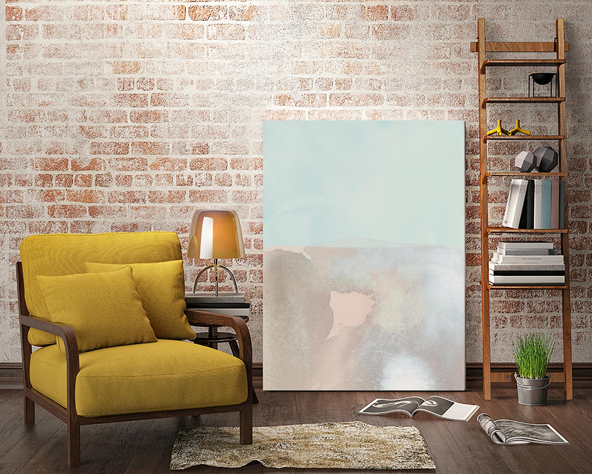 Tide Pools II by Grace Popp on GIANT ART - blue abstract