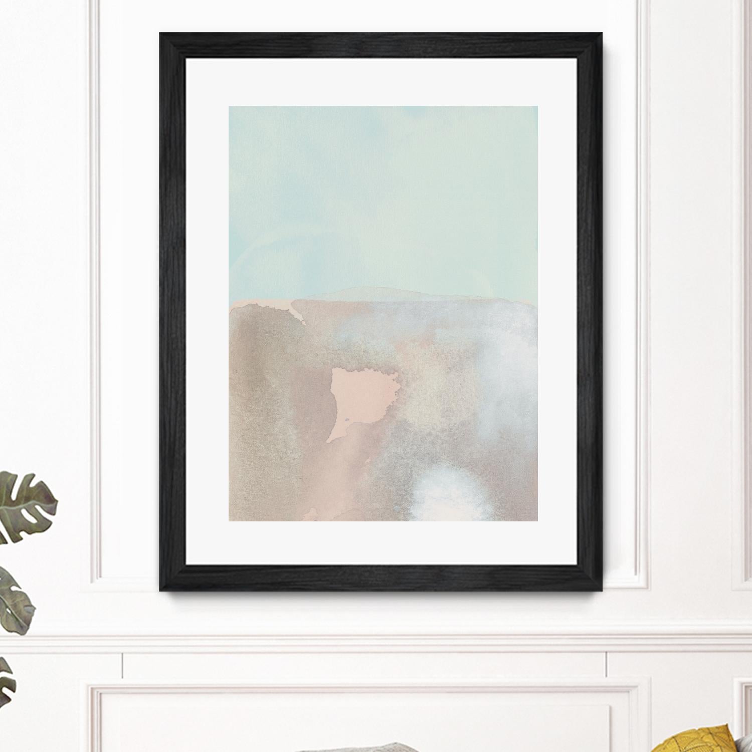 Tide Pools II by Grace Popp on GIANT ART - blue abstract