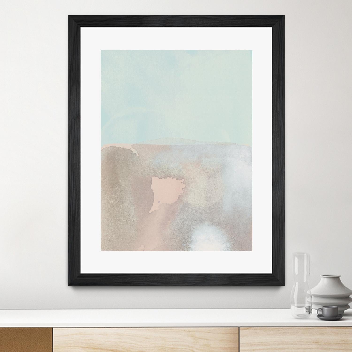 Tide Pools II by Grace Popp on GIANT ART - blue abstract