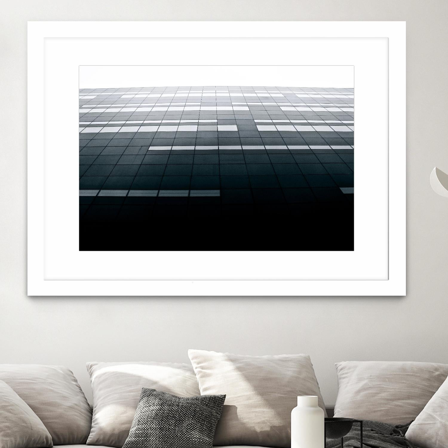 Façade I by Pexels on GIANT ART - white architectural