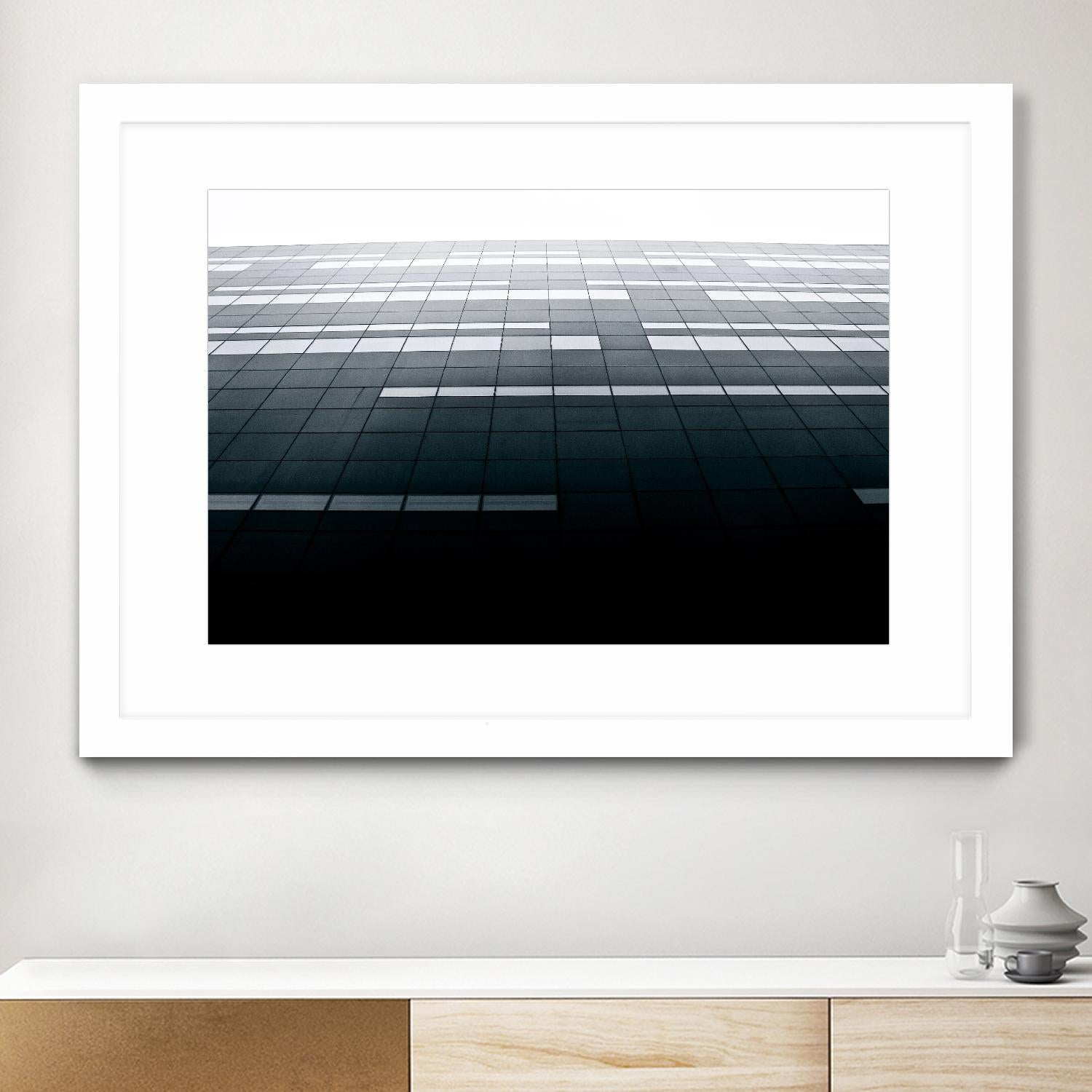 Façade I by Pexels on GIANT ART - white architectural