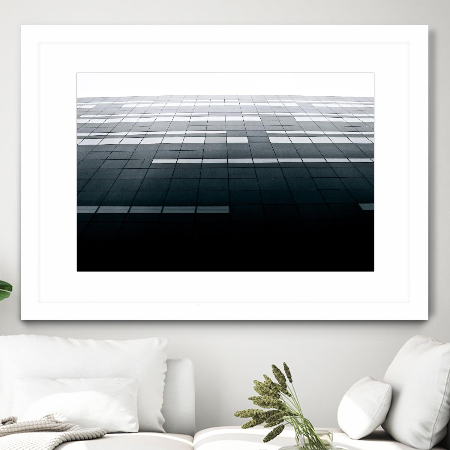 Façade I by Pexels on GIANT ART - white architectural