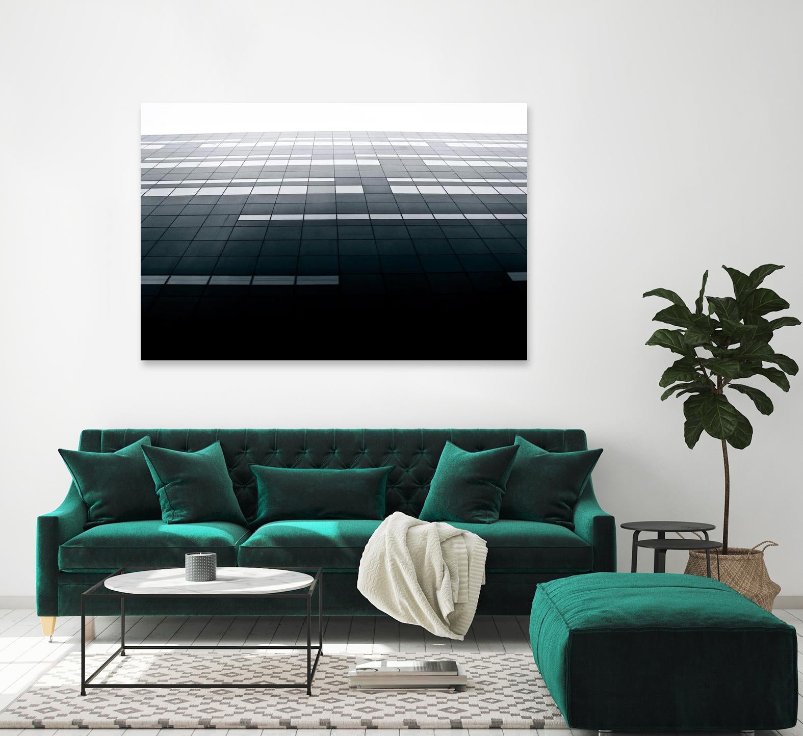 Façade I by Pexels on GIANT ART - white architectural