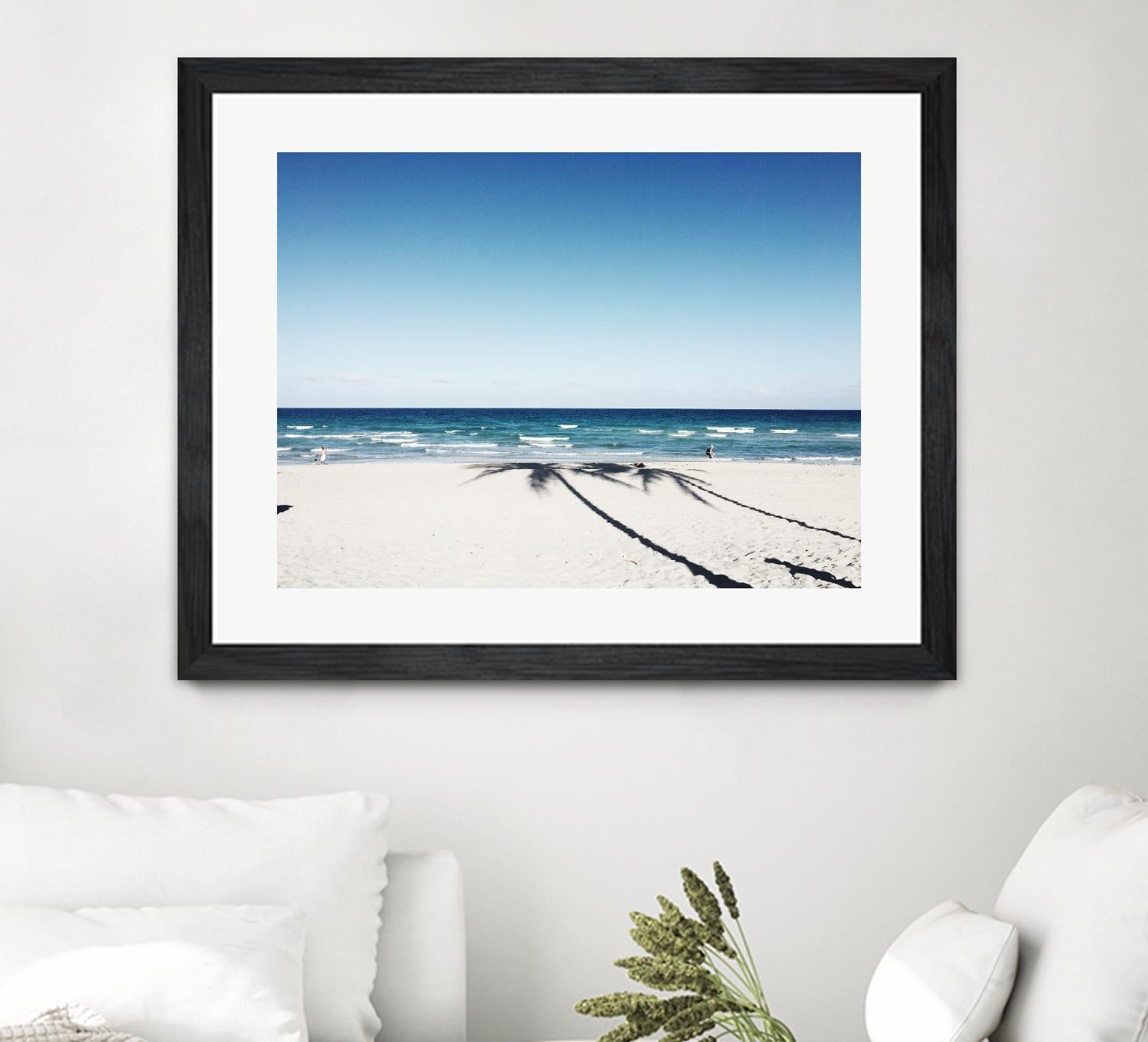 The view by Pexels on GIANT ART - beige sea scene